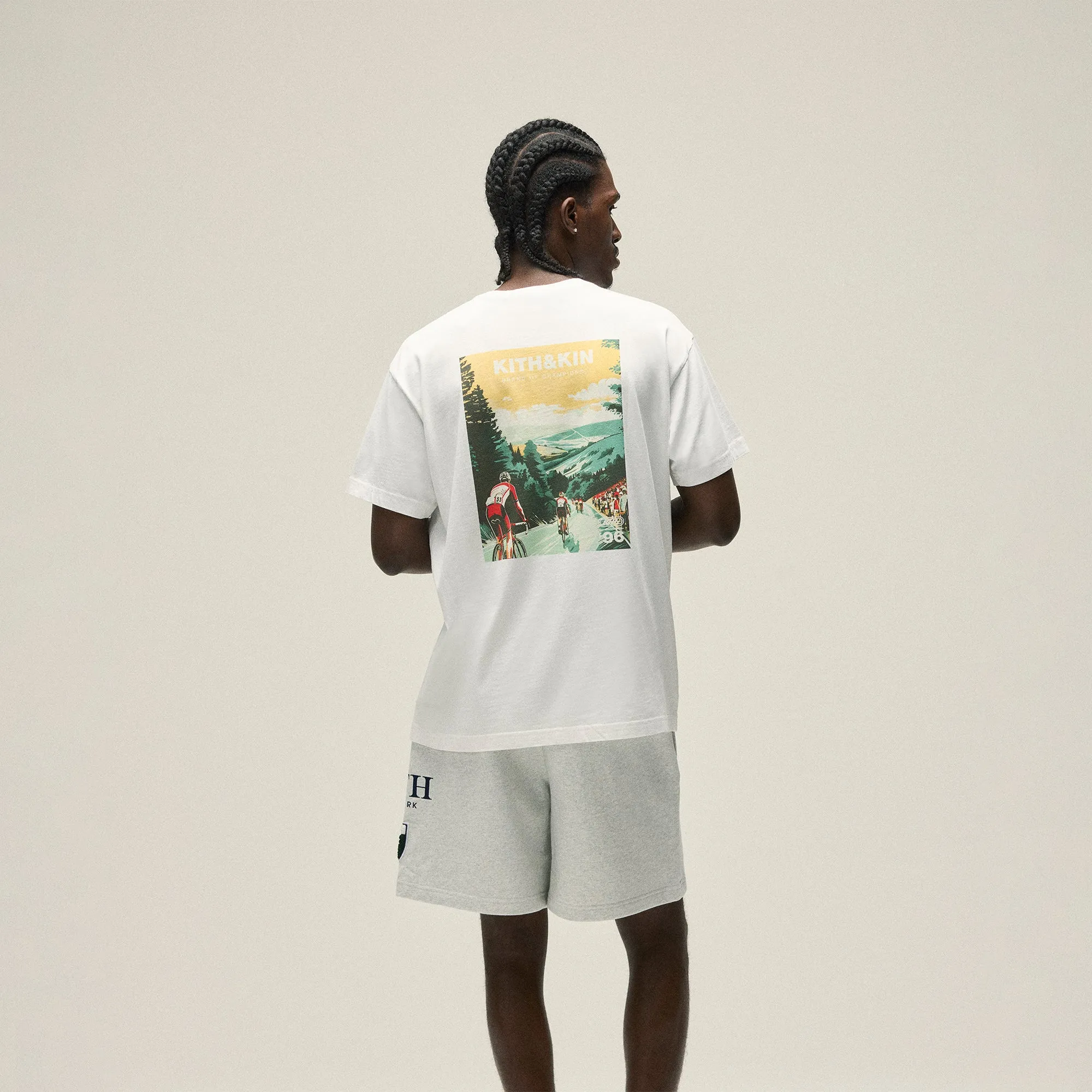 Kith Cycling Poster Tee - White sold by Kith product image thumbnail 3
