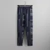 Kith Geometric Knit Elmhurst Pant - Nocturnal sold by Kith