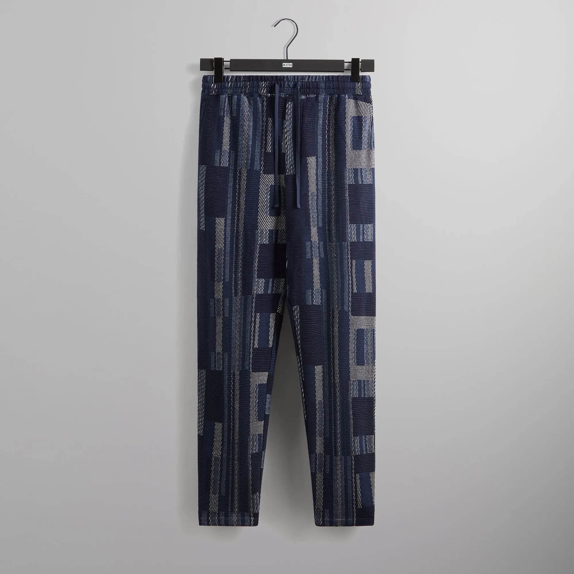 Kith Geometric Knit Elmhurst Pant - Nocturnal sold by Kith