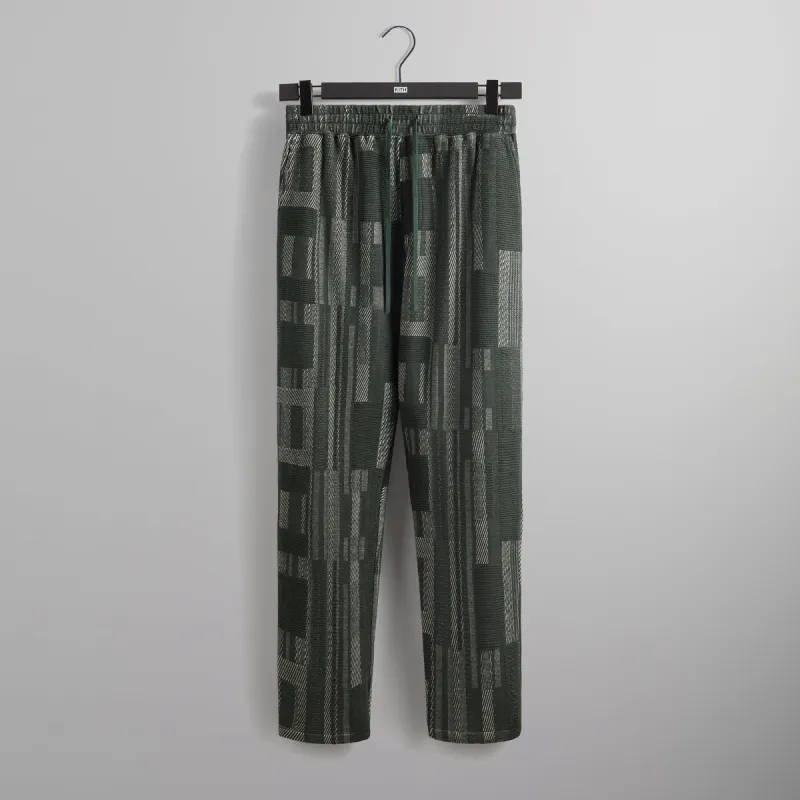 Kith Geometric Knit Elmhurst Pant - Stadium sold by Kith