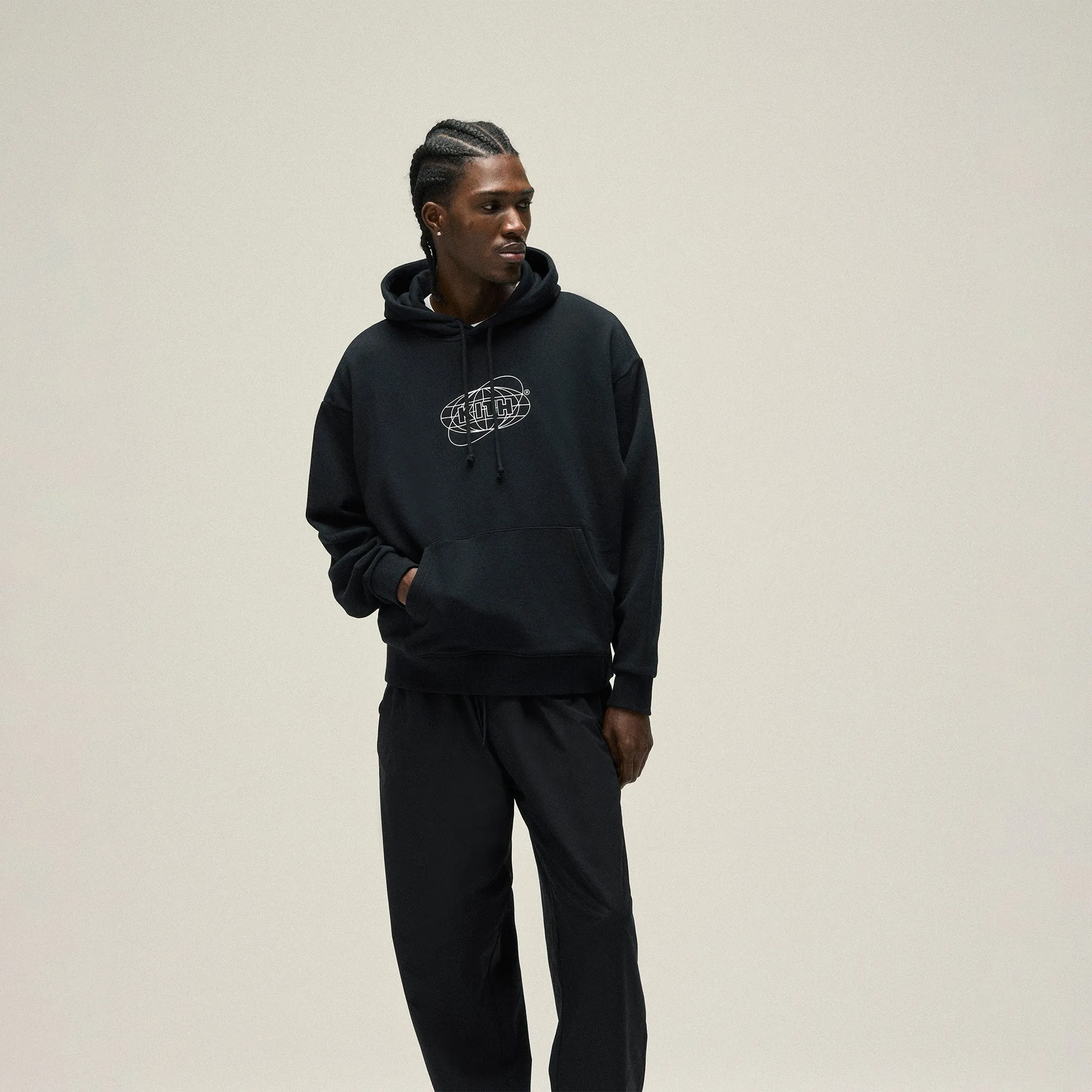 Kith Sphere Logo Hoodie - Black sold by Kith product image thumbnail 2