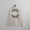 Kith Striped Boucle Coaches Jacket - Whisper sold by Kith