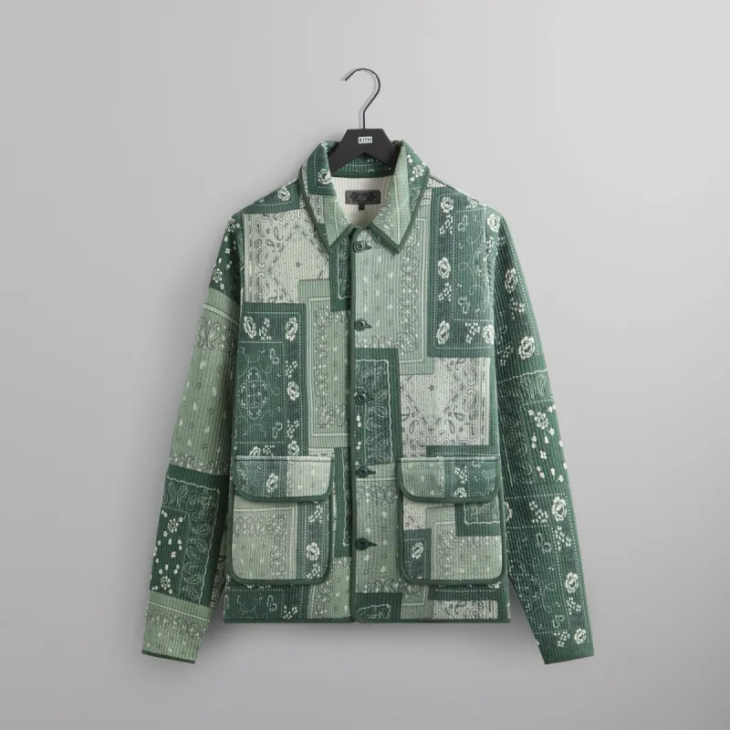 Kith Hayward Quilted Coaches Jacket - Vivarium sold by Kith