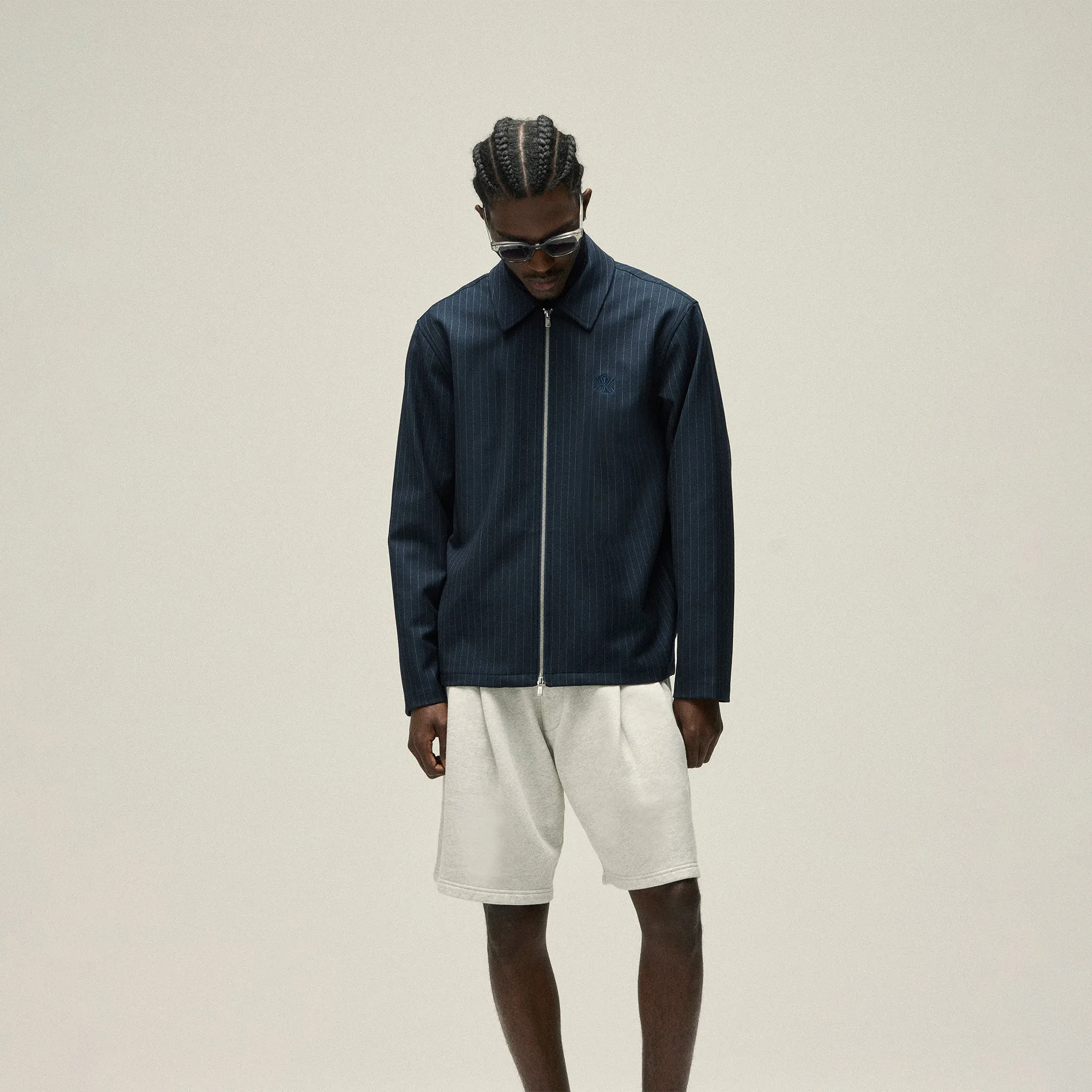 Kith Kylan Sweatshort - Light Heather Grey sold by Kith product image thumbnail 2