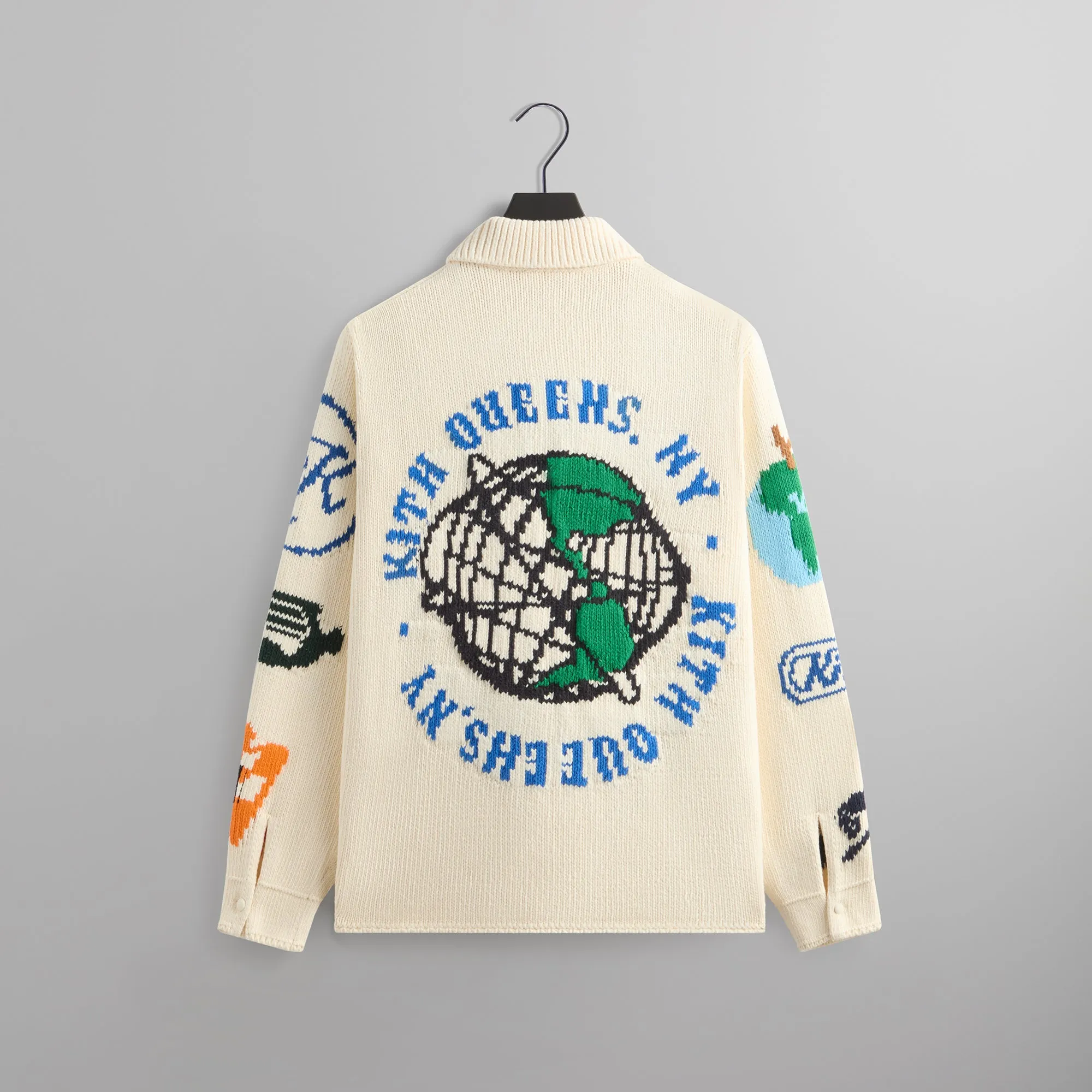 Kith Chunky Knit Ginza Cardigan - Sandrift sold by Kith product image thumbnail 5