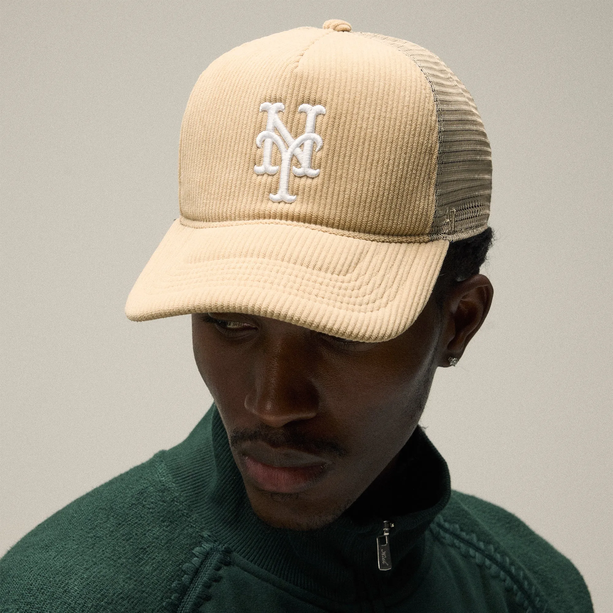 Kith & '47 for the New York Mets Corduroy Trucker Hat - Canvas sold by Kith product image thumbnail 2