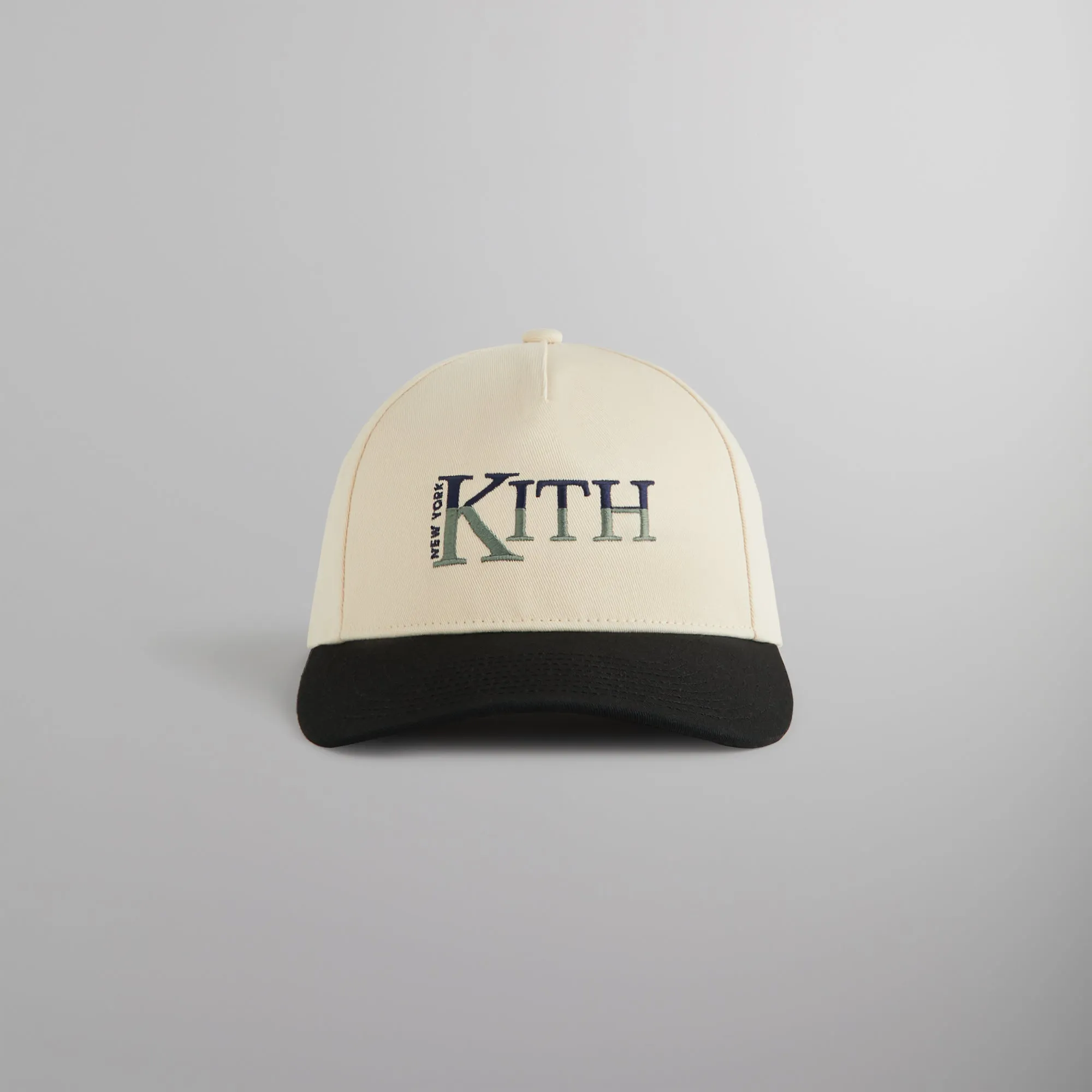 Kith Washed Twill Bay Low Pinch Crown Cap - Sandrift sold by Kith