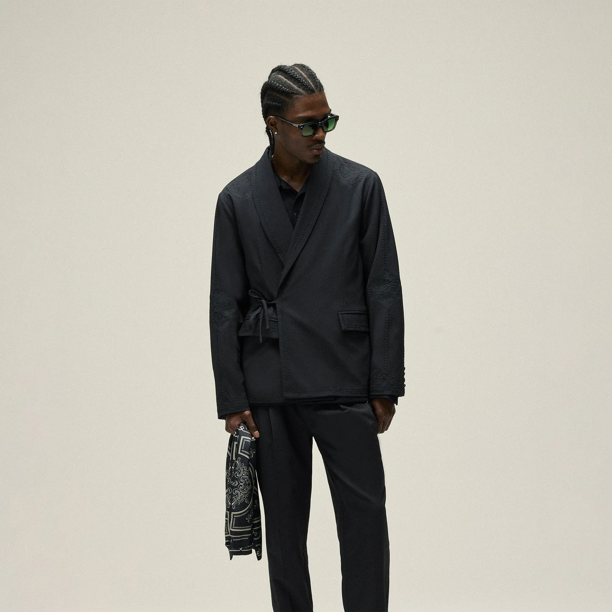 Kith Printed Deco Scarf - Black sold by Kith product image thumbnail 2