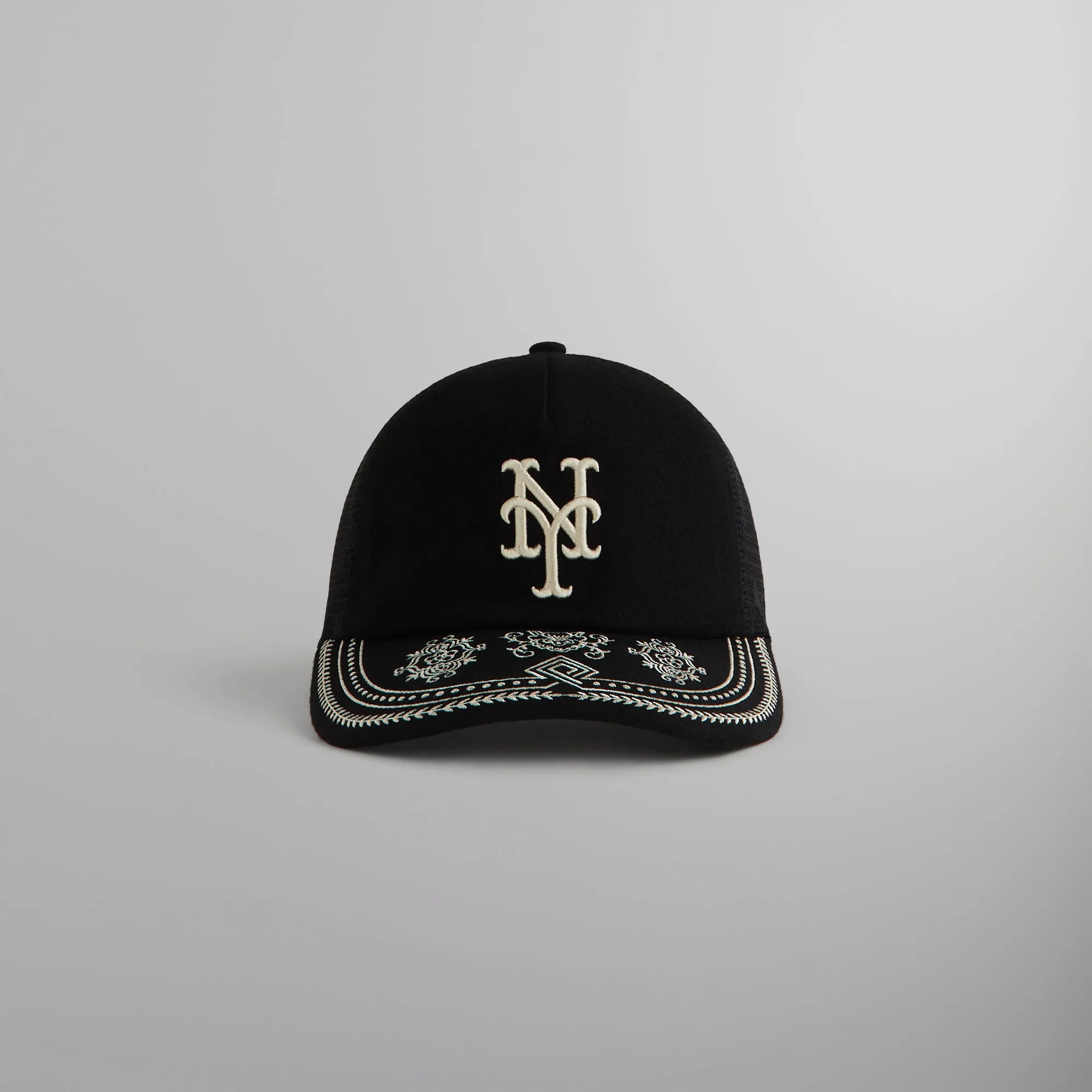 Kith & '47 for the New York Mets Franchise LS Trucker Hat - Black sold by Kith