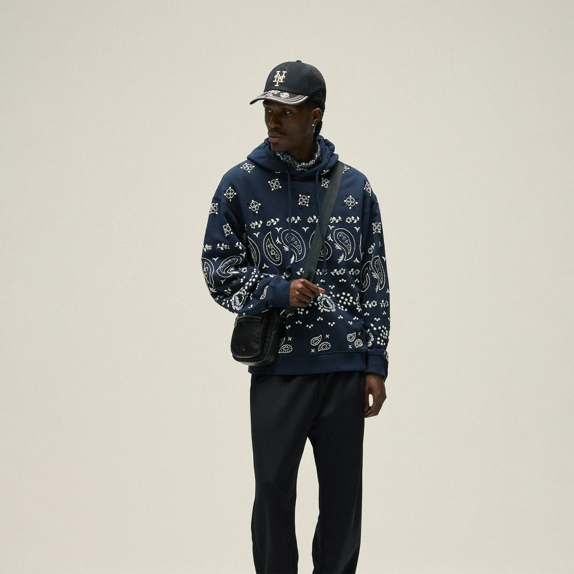 Kith & '47 for the New York Mets Franchise LS Trucker Hat - Black sold by Kith product image thumbnail 3