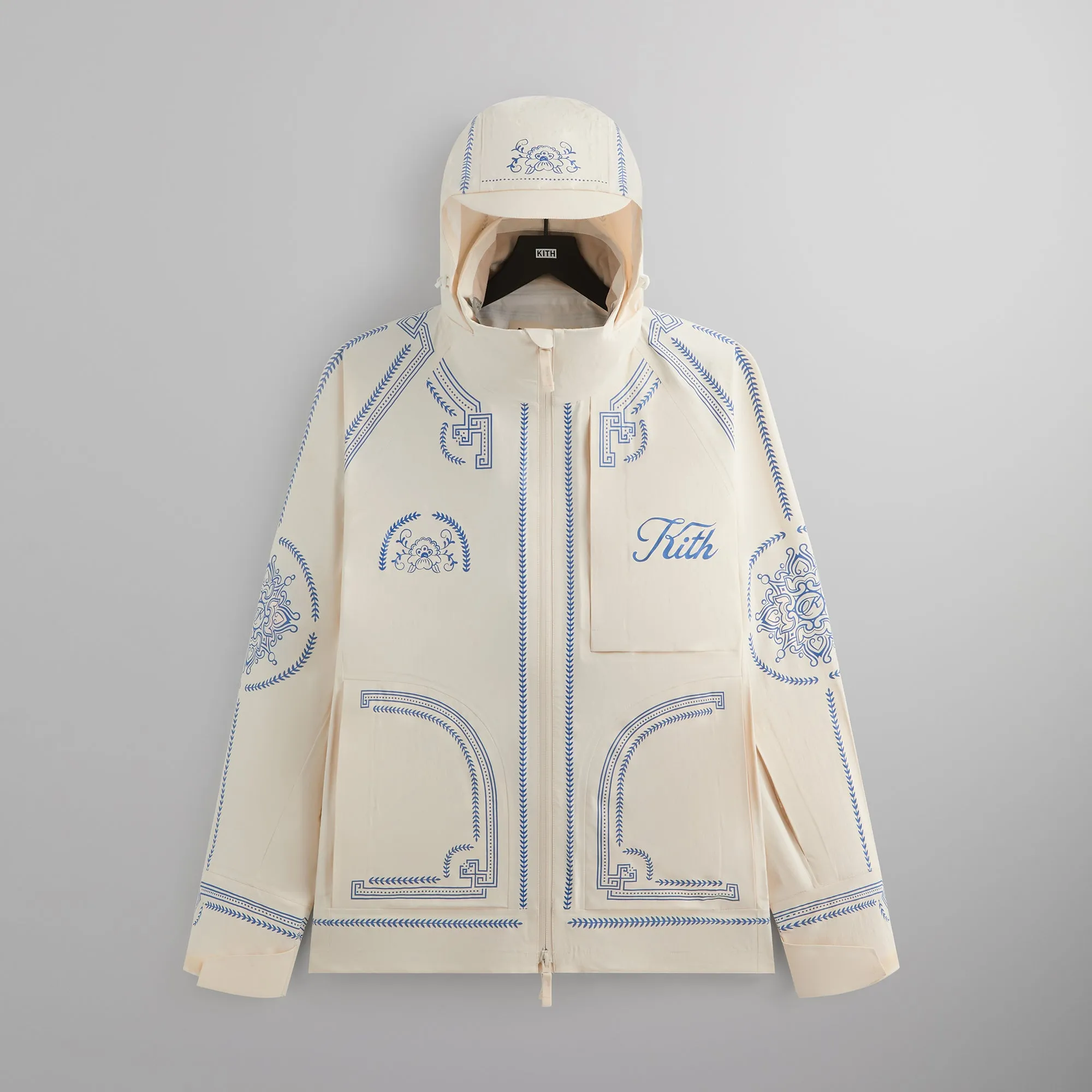 Kith Gabriel 3L Rain Jacket - Sandrift sold by Kith