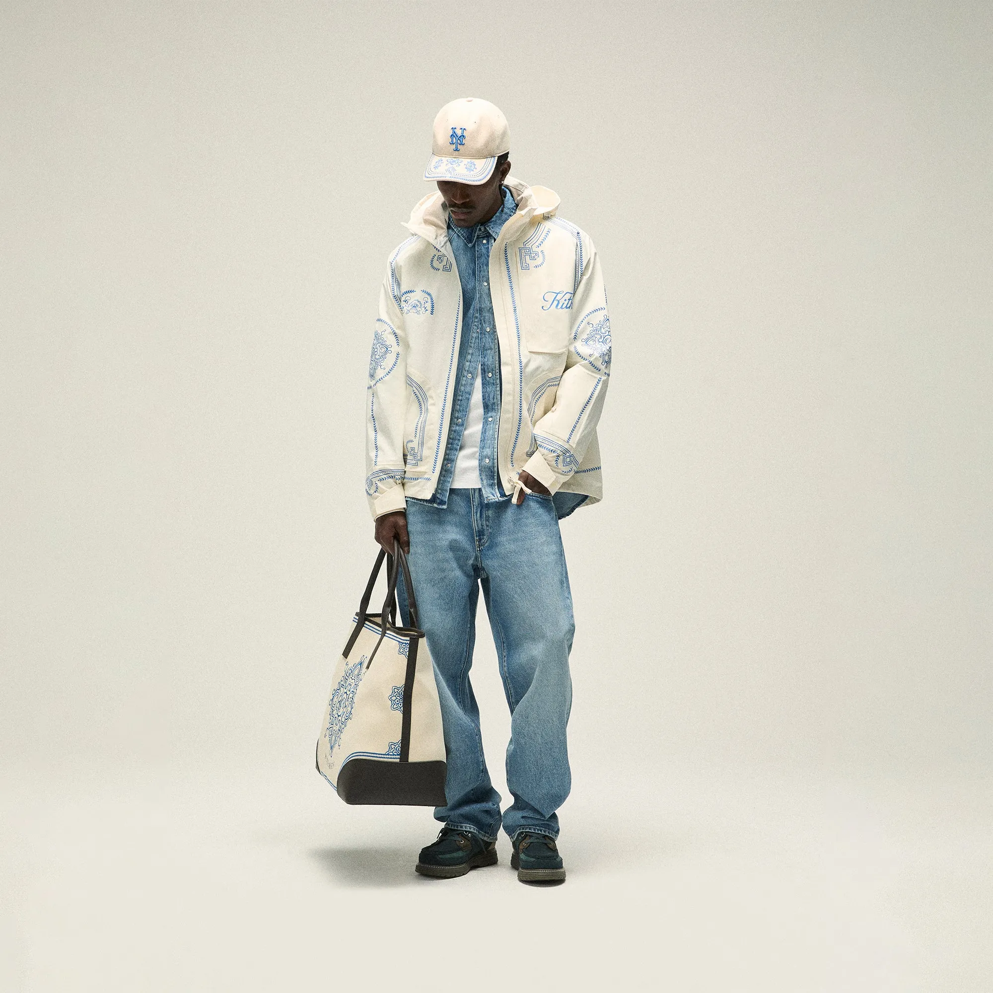 Kith Gabriel 3L Rain Jacket - Sandrift sold by Kith product image thumbnail 2