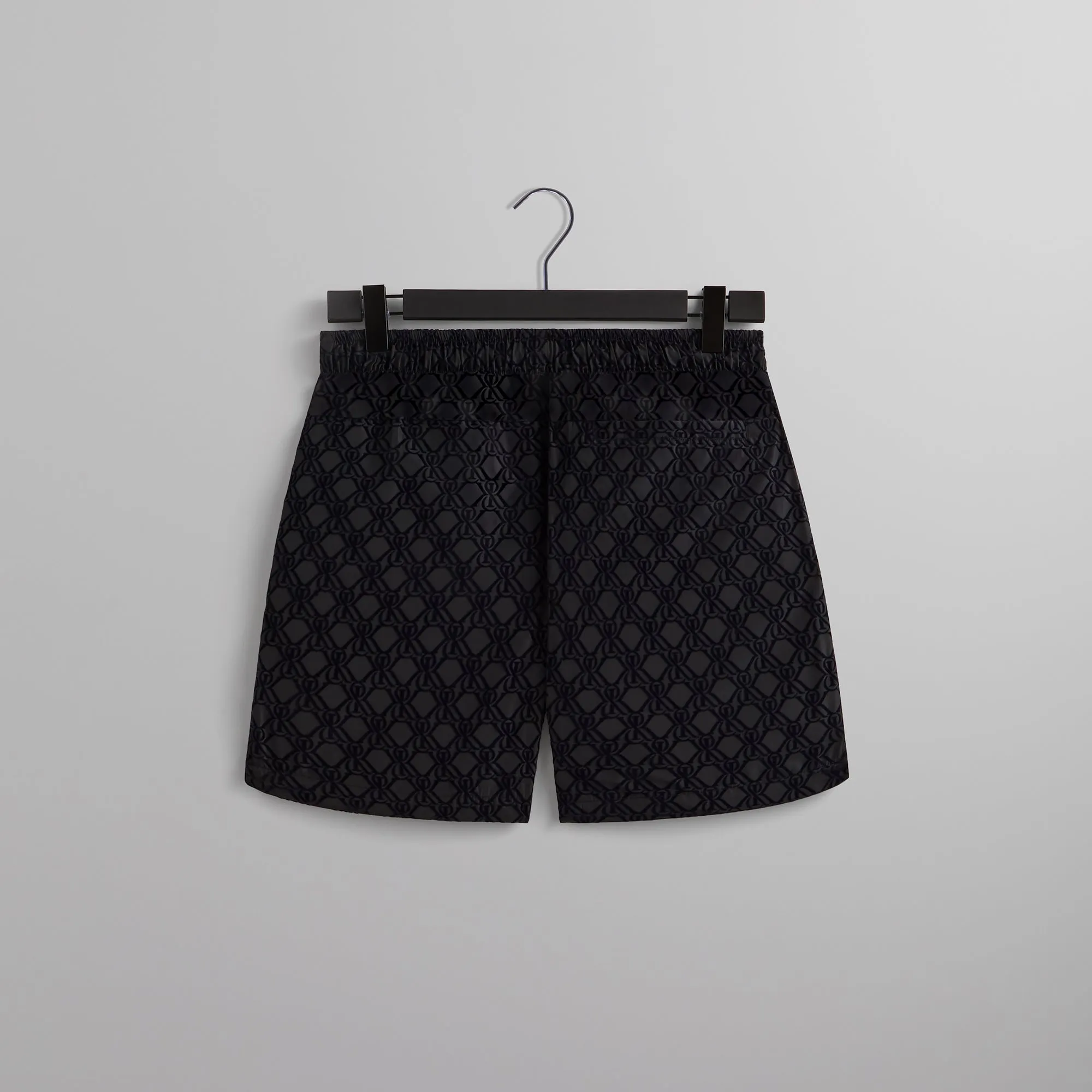 Kith Flocked Crest Tech Active Short - Black sold by Kith product image thumbnail 4