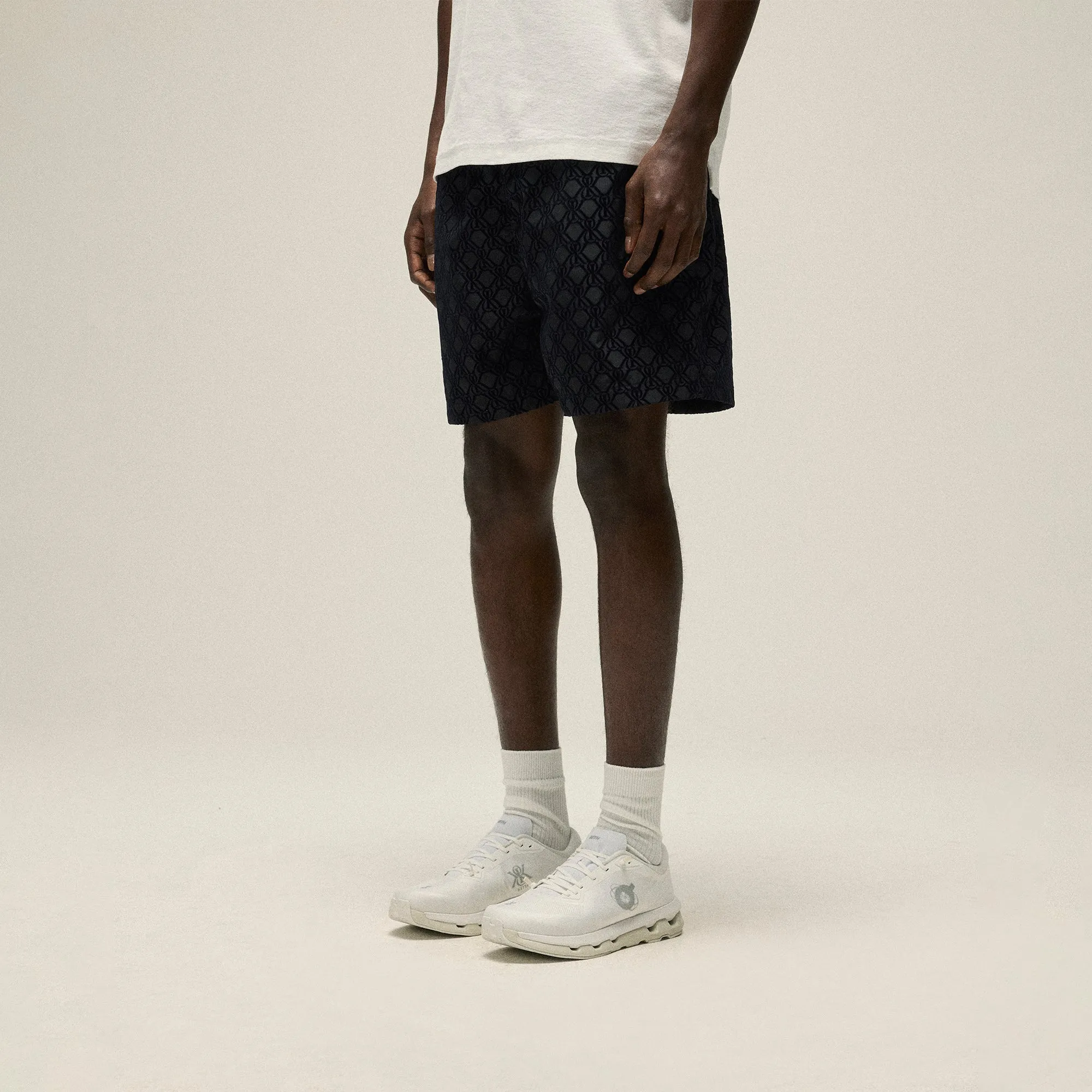 Kith Flocked Crest Tech Active Short - Black sold by Kith product image thumbnail 2