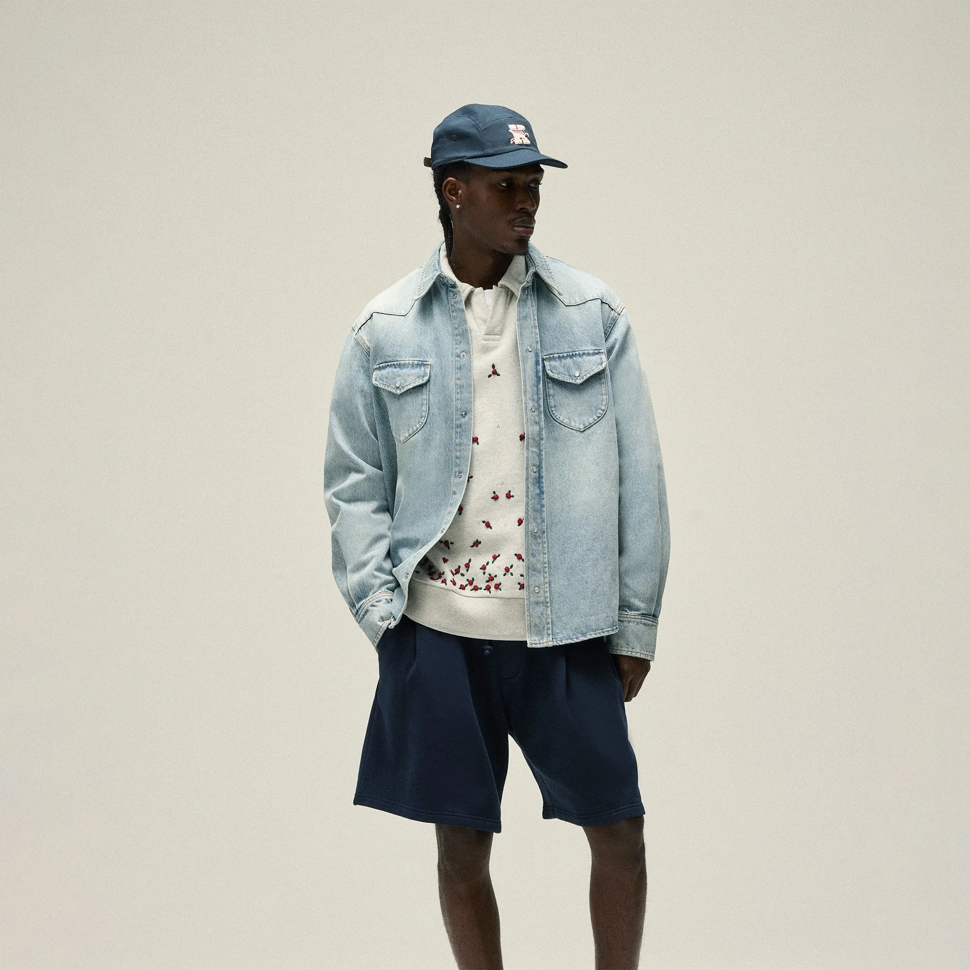 Kith Webster Denim Shirt - Light Indigo sold by Kith product image thumbnail 3