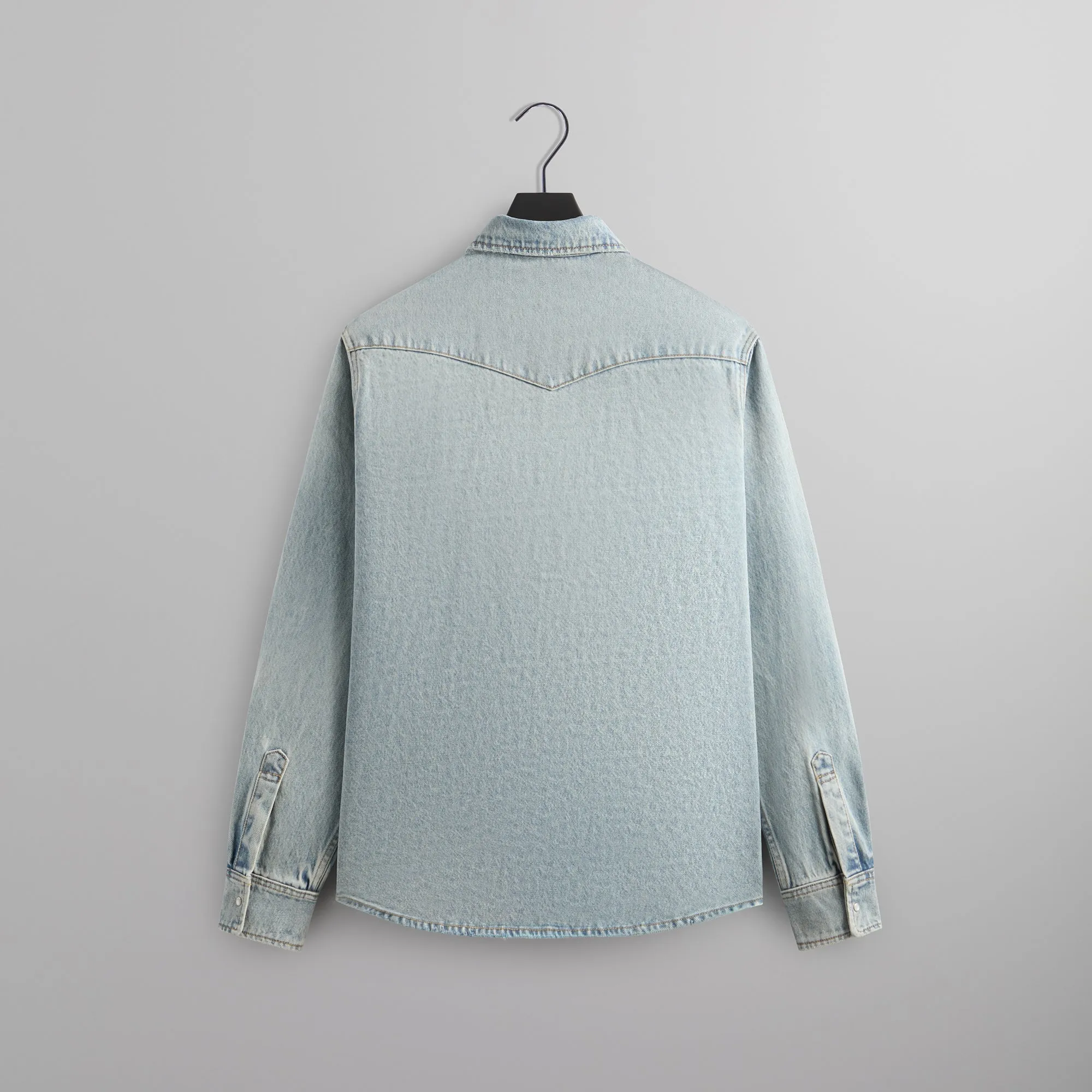 Kith Webster Denim Shirt - Light Indigo sold by Kith product image thumbnail 4