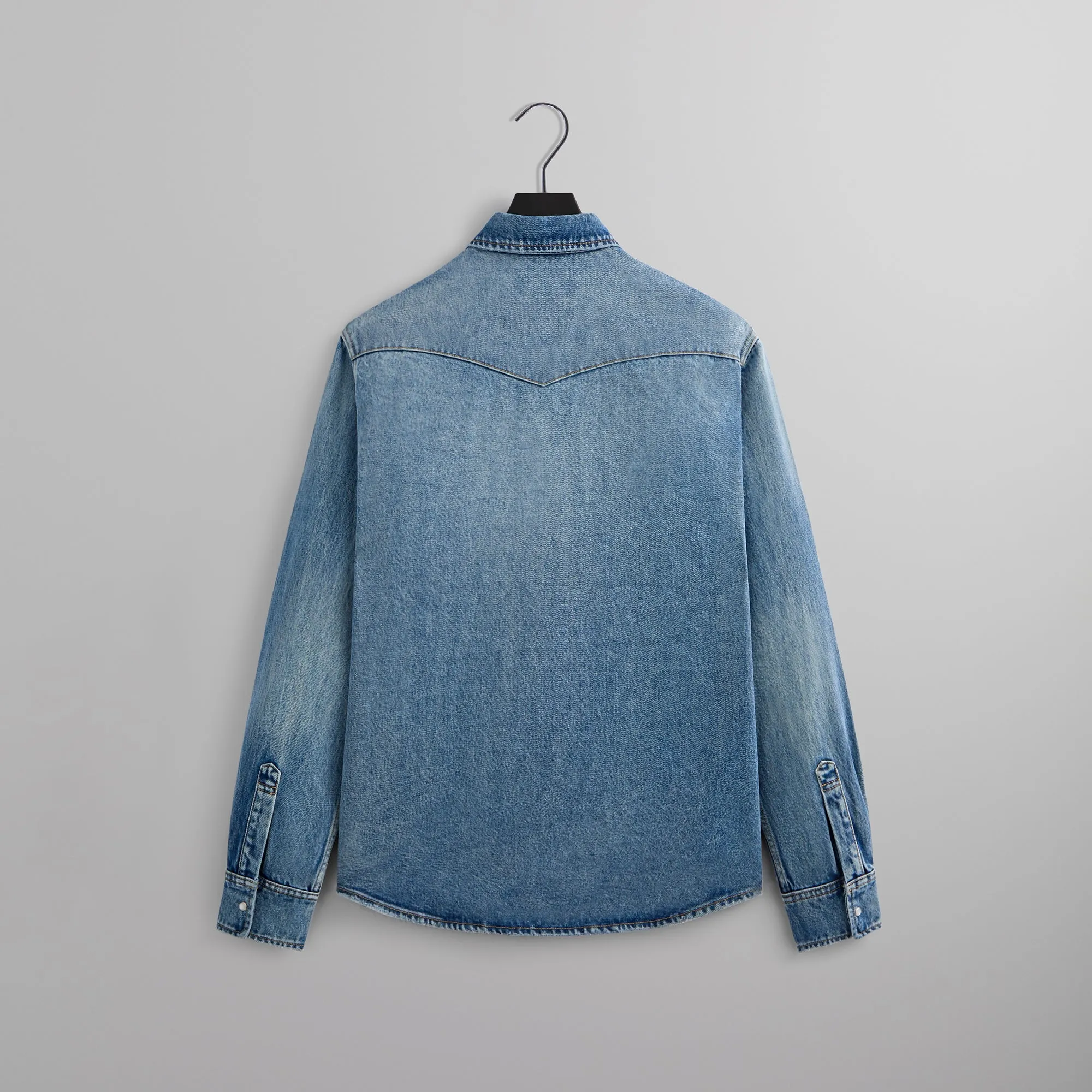 Kith Webster Denim Shirt - Medium Indigo sold by Kith product image thumbnail 4