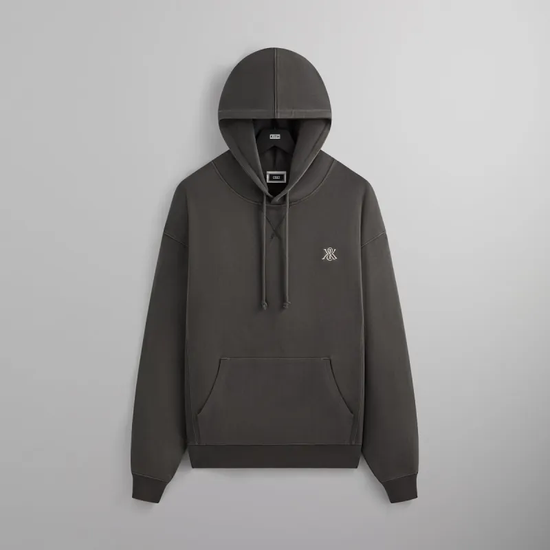 Kith Compact Knit Williams III Hoodie - Somber sold by Kith
