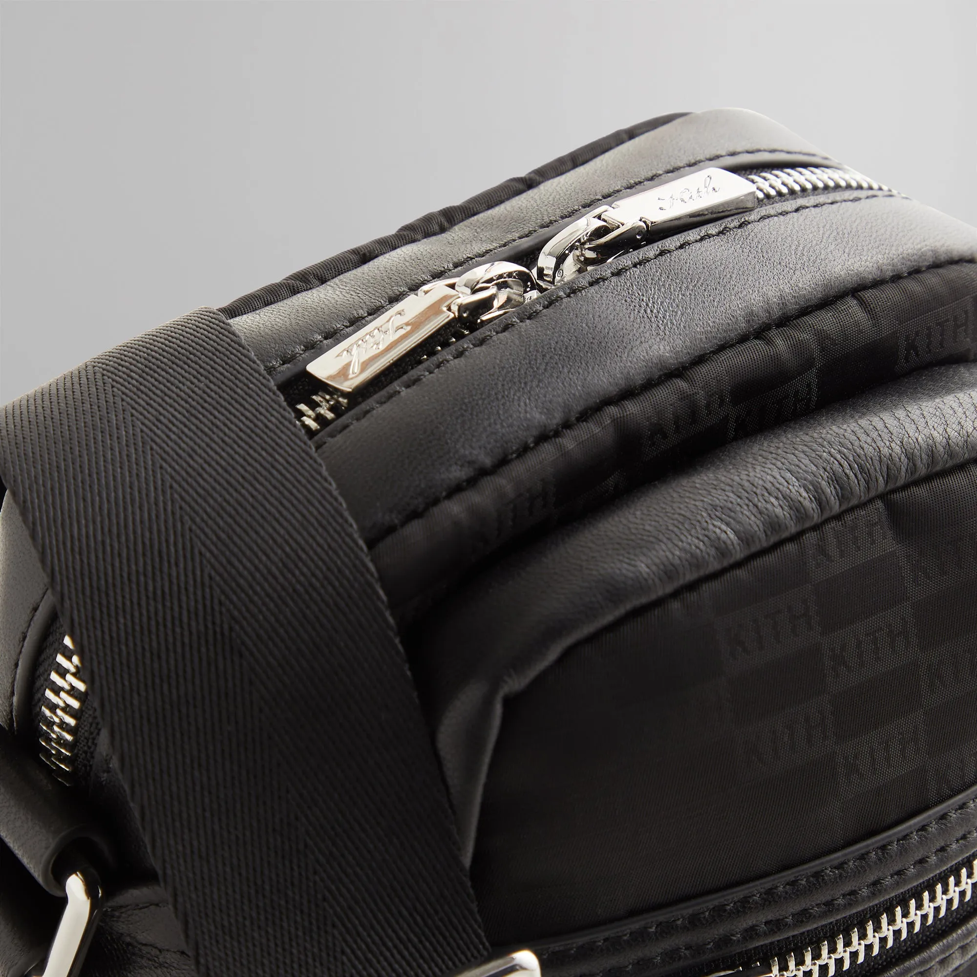 Kith Monogram Nylon Jacquard Utility Pouch - Black sold by Kith product image thumbnail 5