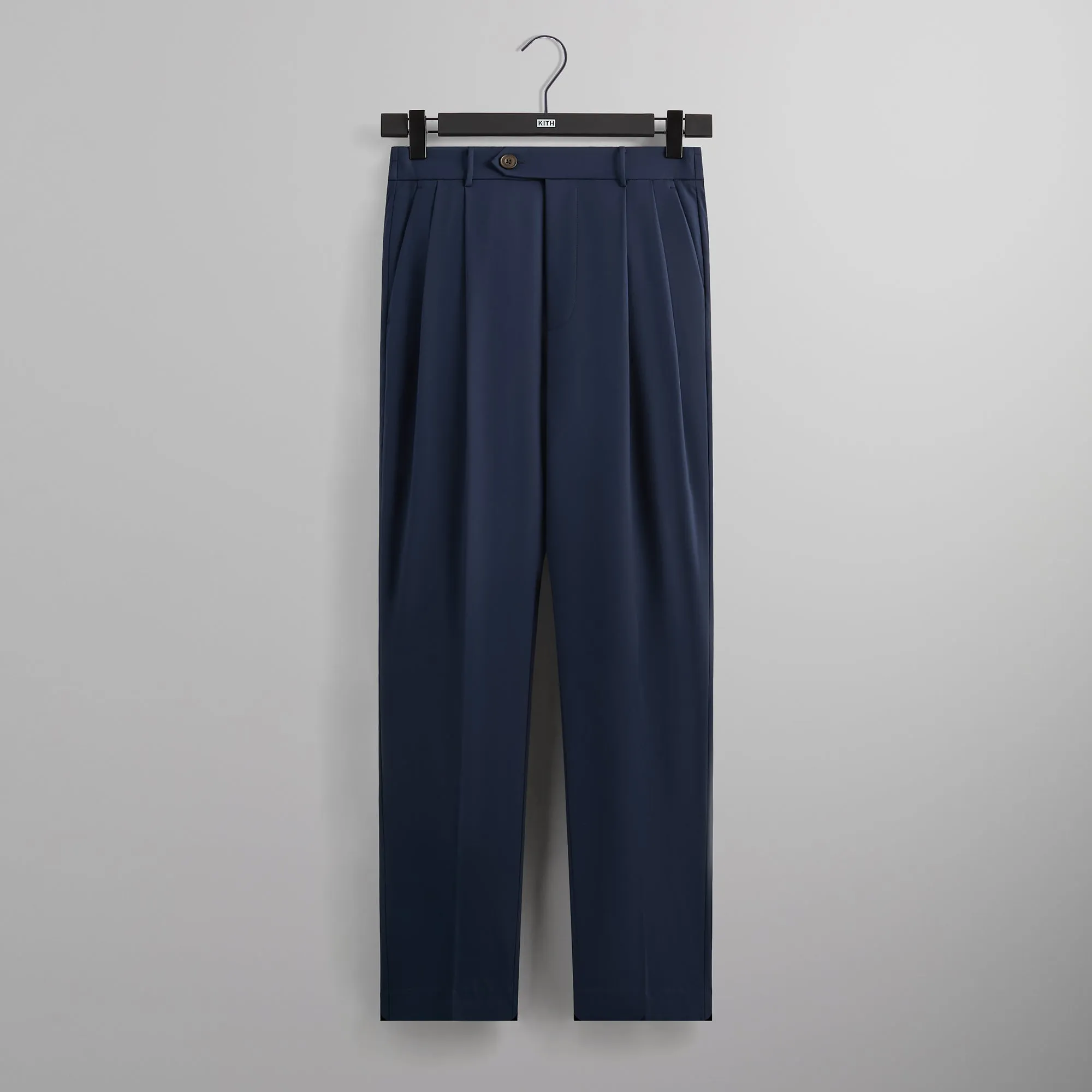 &Kin Kylan Pleater Trouser - Nocturnal sold by Kith