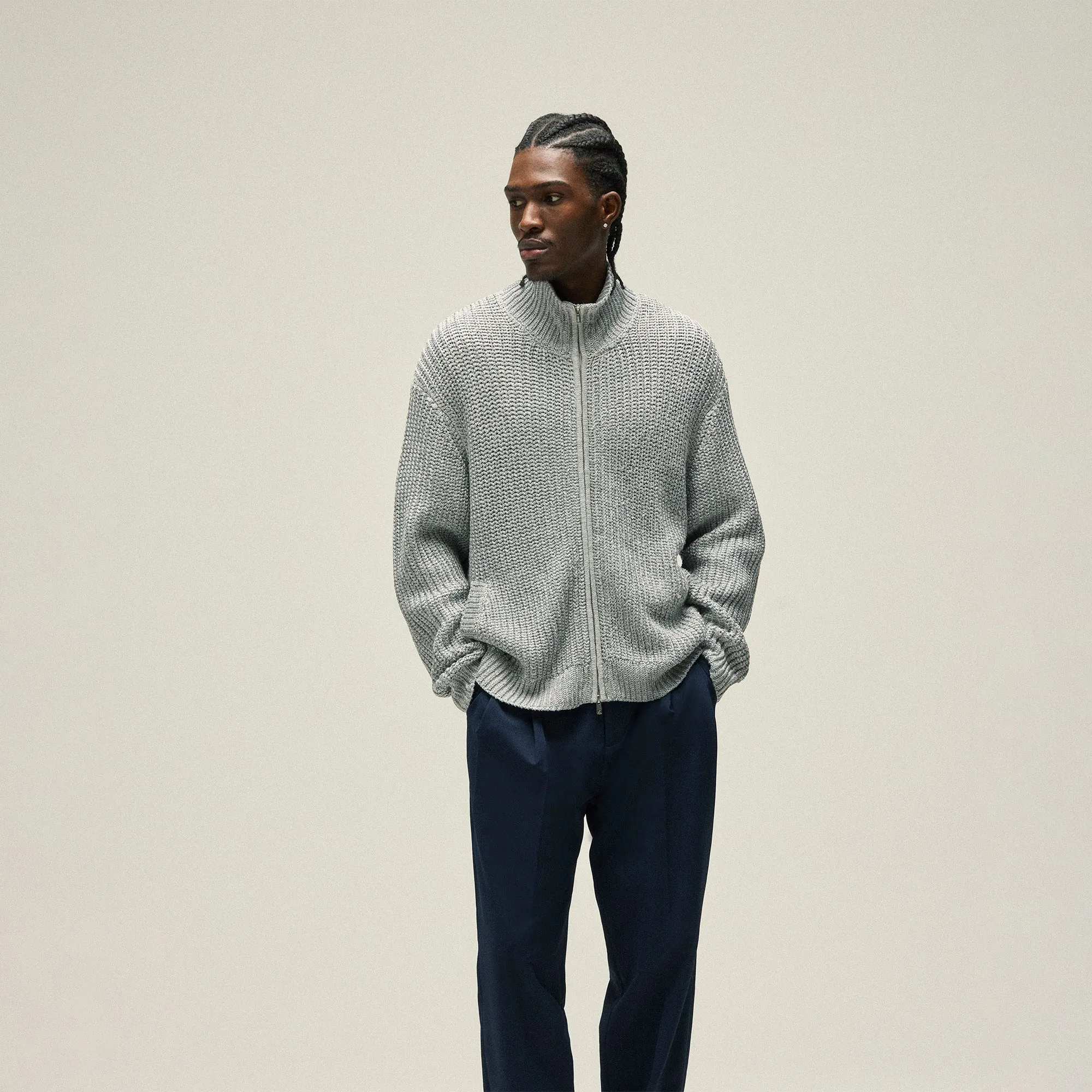 &Kin Kylan Pleater Trouser - Nocturnal sold by Kith product image thumbnail 4