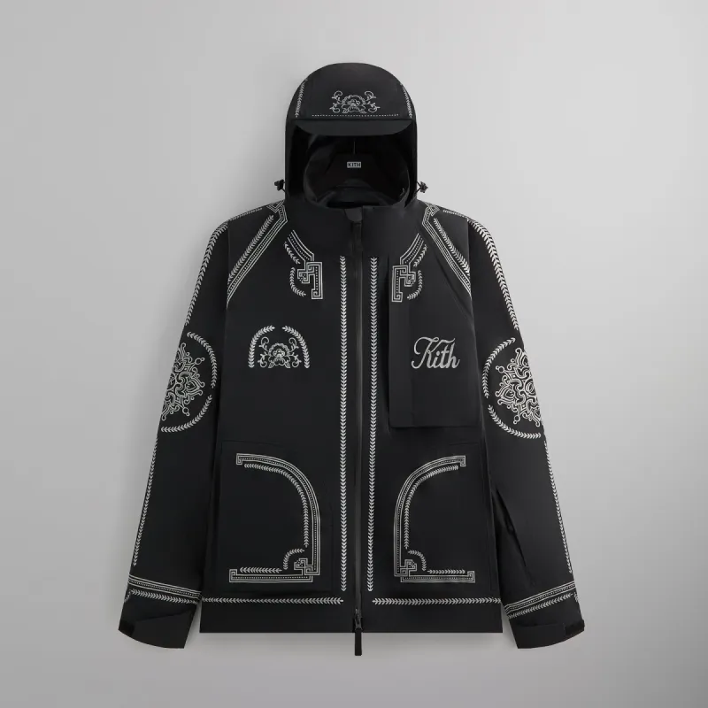 Kith Gabriel 3L Rain Jacket - Black sold by Kith