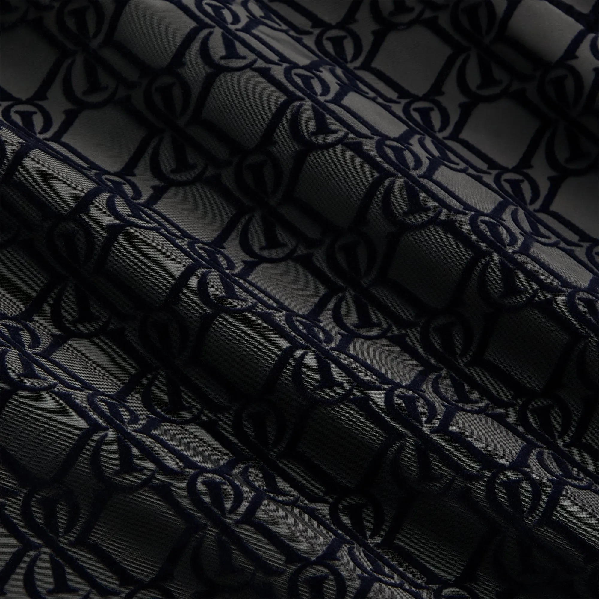 Kith Flocked Crest Damien Windbreaker - Black sold by Kith product image thumbnail 5