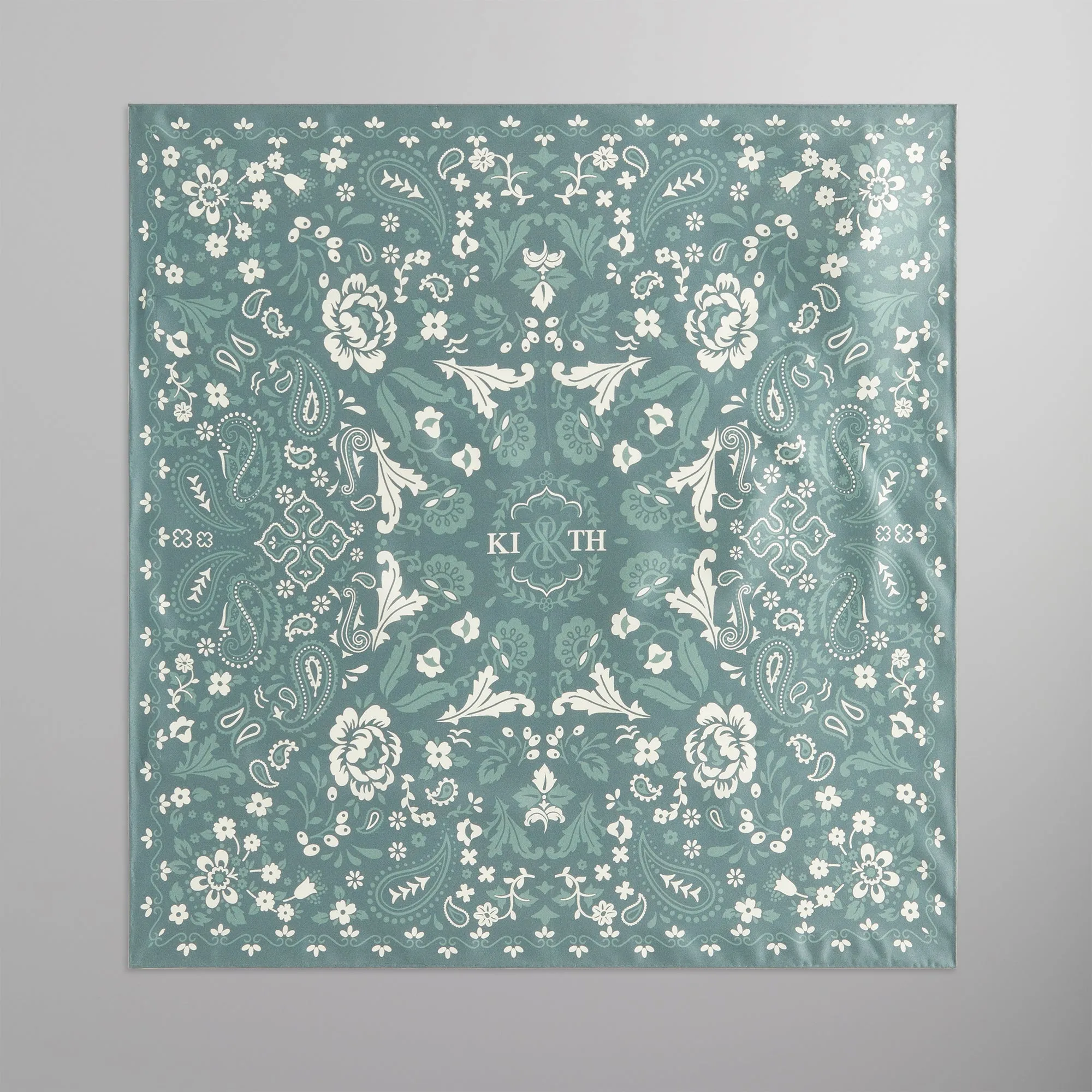 Kith Paisley Printed Silk Bandana - Court sold by Kith product image thumbnail 2