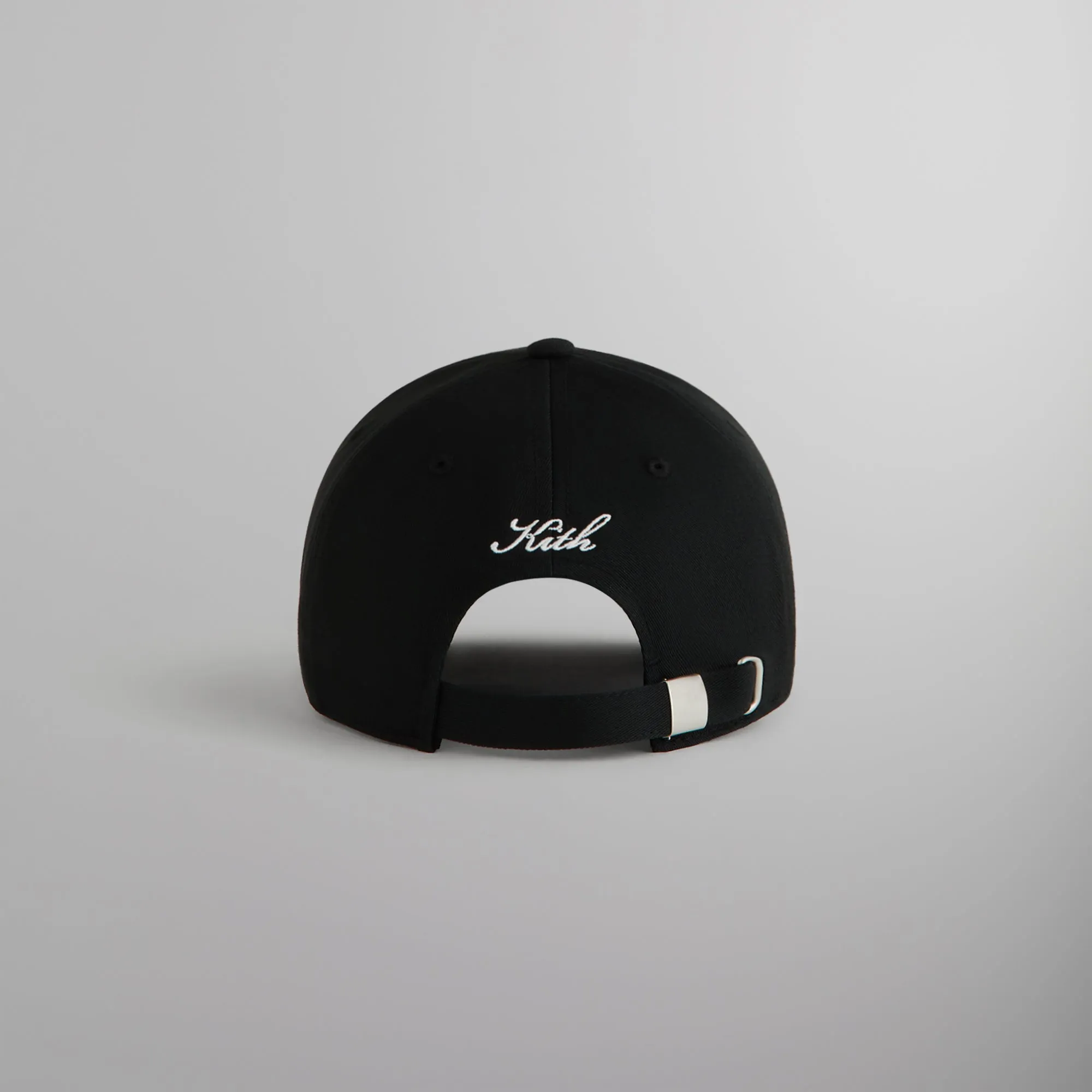 Kith Crochet K Aaron Classic Cap With Suede Brim - Black sold by Kith product image thumbnail 2