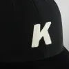 Kith Crochet K Aaron Classic Cap With Suede Brim - Black sold by Kith
