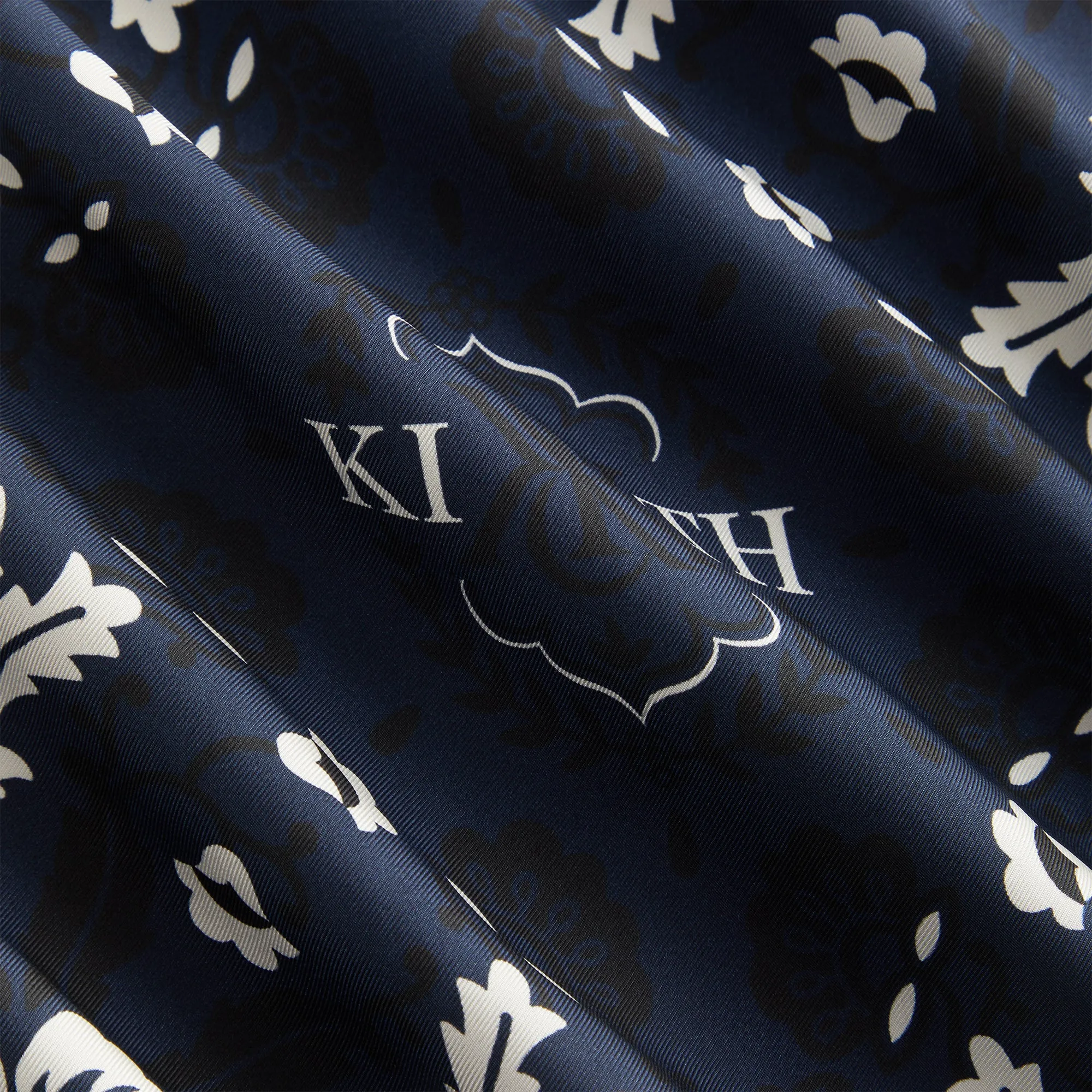 Kith Paisley Printed Silk Bandana - Nocturnal sold by Kith product image thumbnail 4