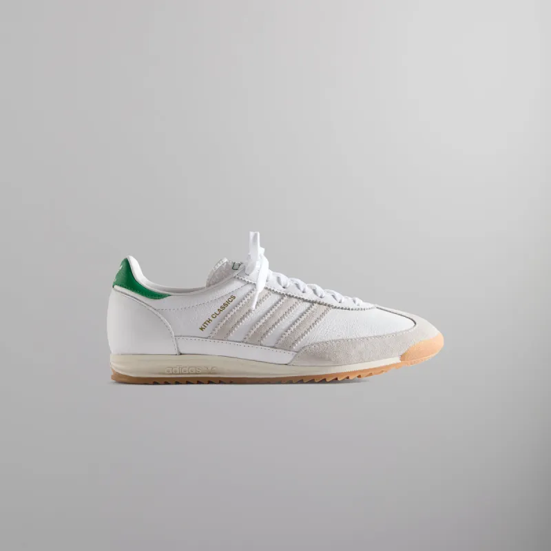Kith Classics for adidas Originals SL 72 - White / Green sold by Kith