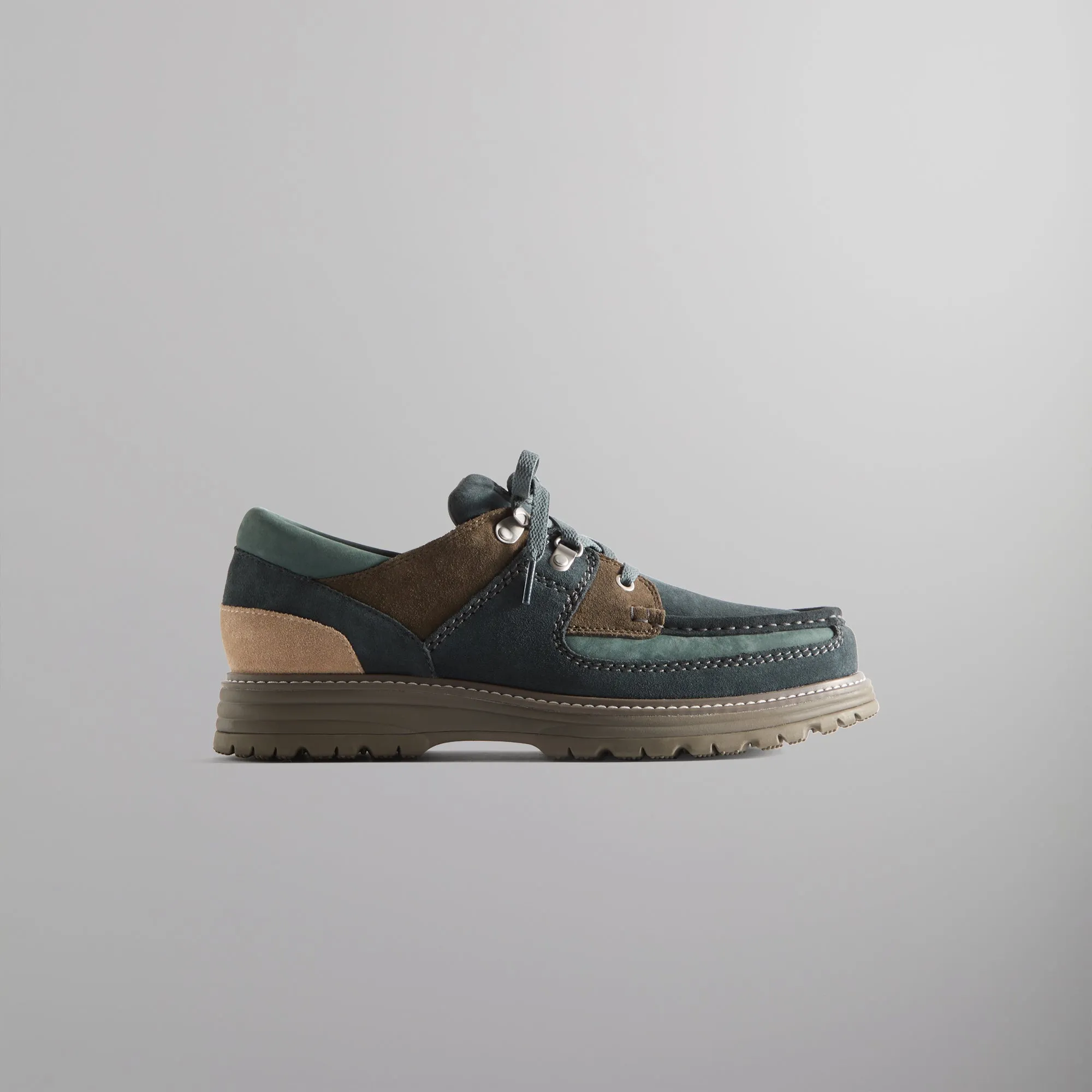 8th St by Ronnie Fieg for Clarks Originals Sunderland - Dark Teal Combi sold by Kith