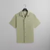 Kith Silk Cotton Short Sleeve Thompson Camp Collar Shirt - Region sold by Kith