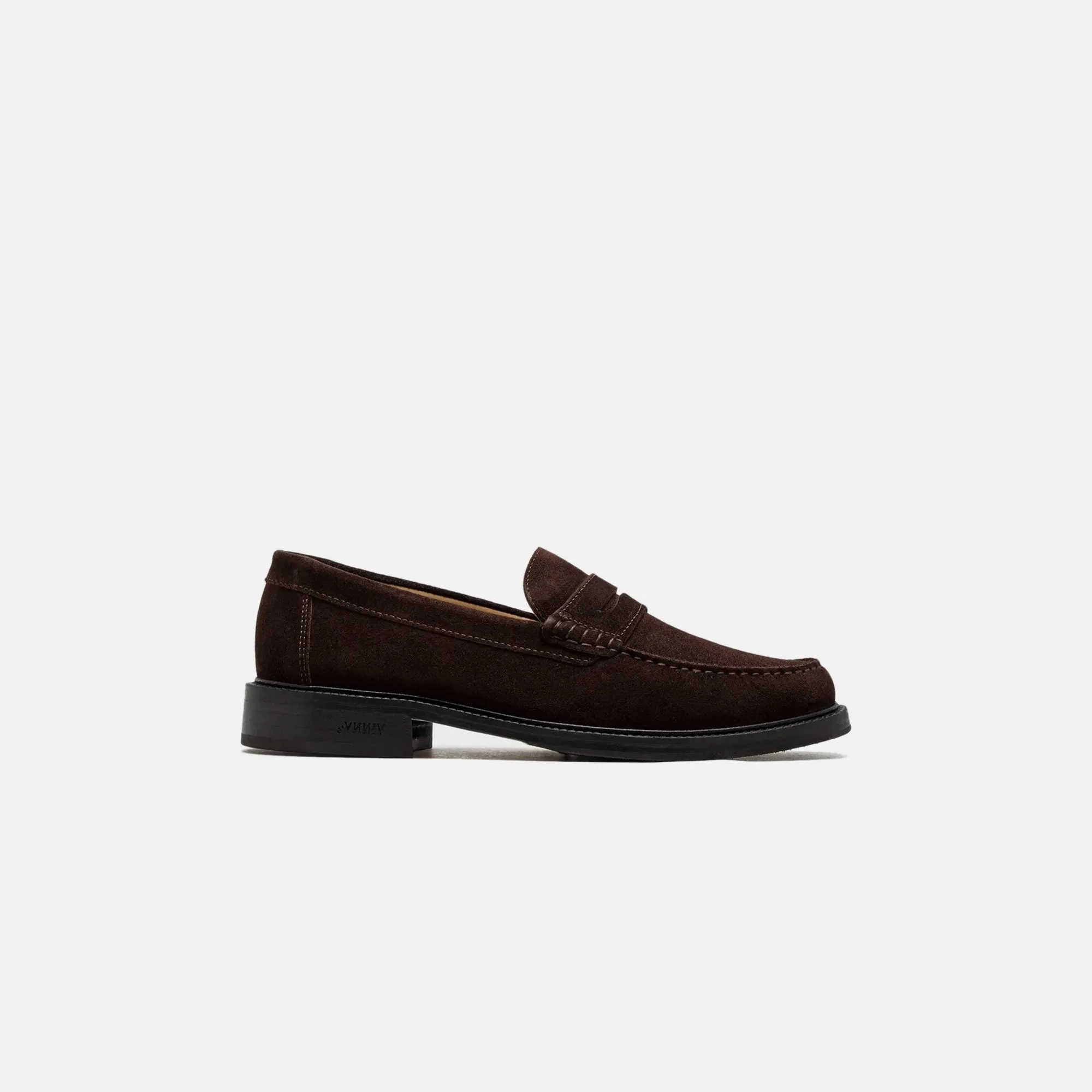 VINNY's Yardee Mocassin Loafer - Brown Suede sold by Kith
