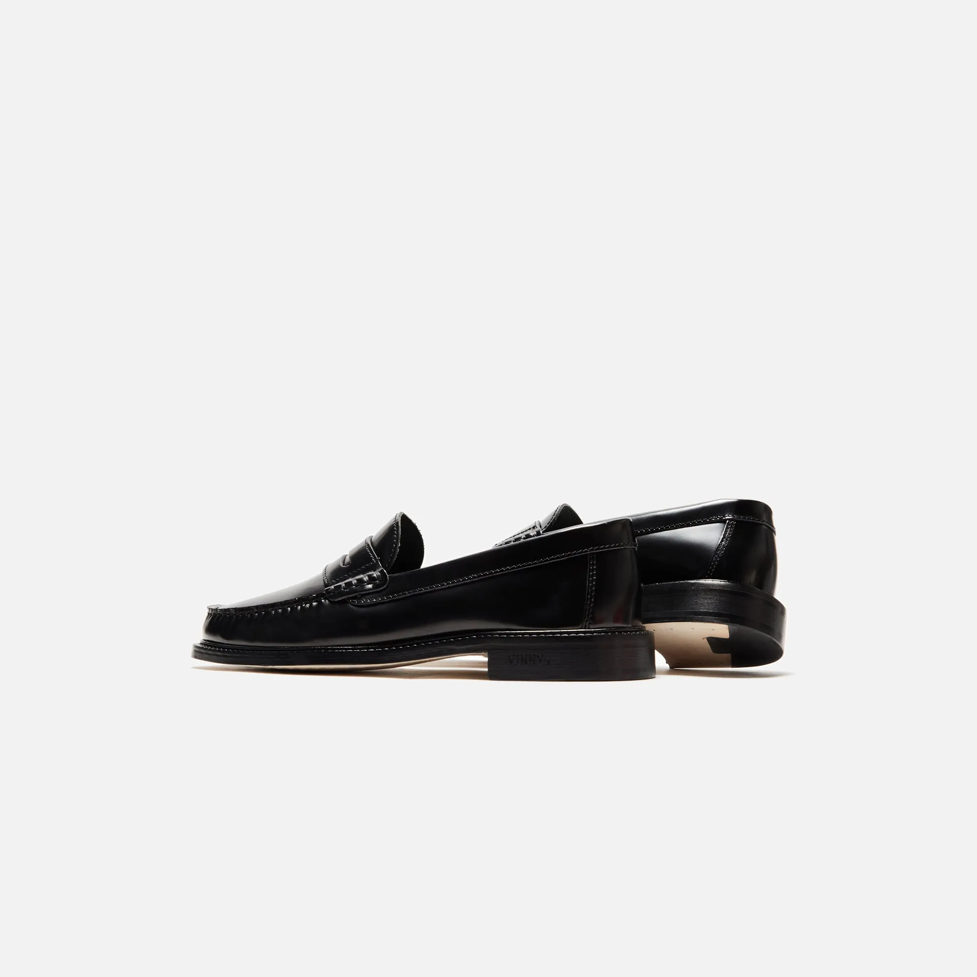 VINNY's Yardee Mocassin Loafer - Polido Leather Black sold by Kith product image thumbnail 4