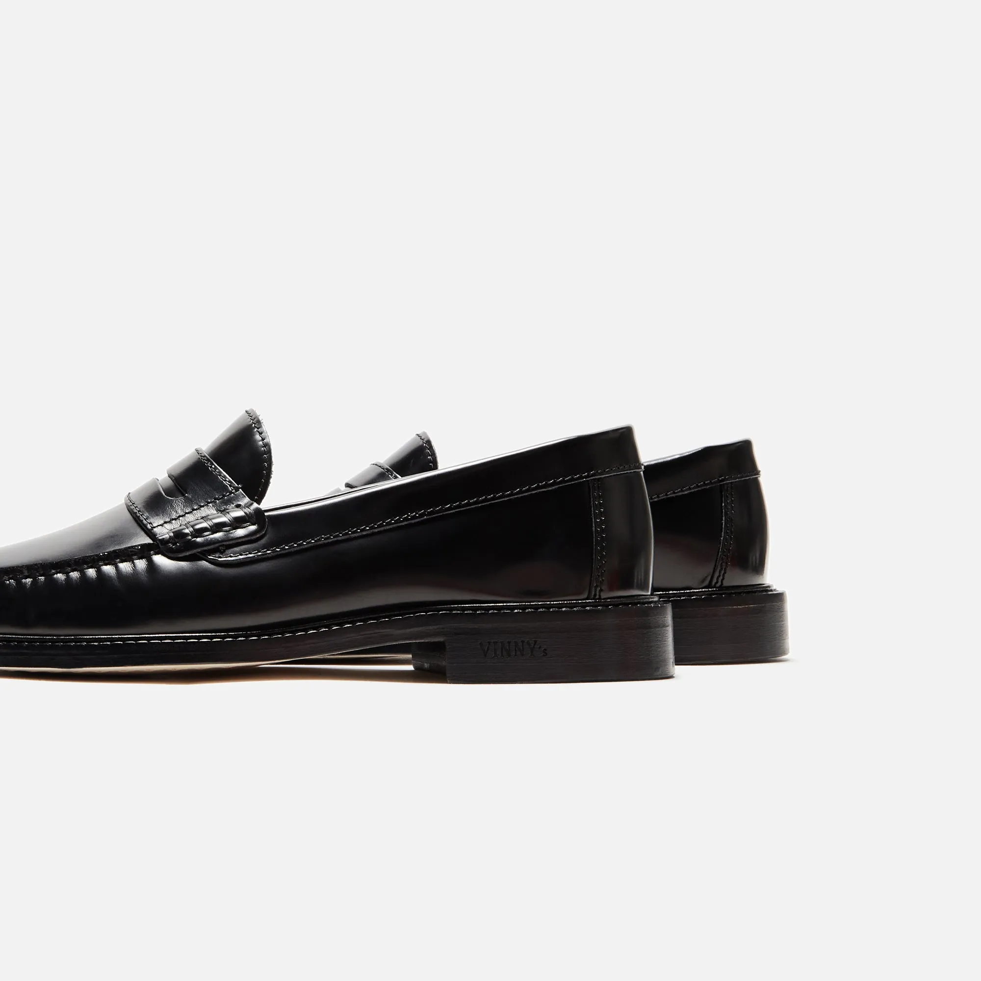 VINNY's Yardee Mocassin Loafer - Polido Leather Black sold by Kith product image thumbnail 3