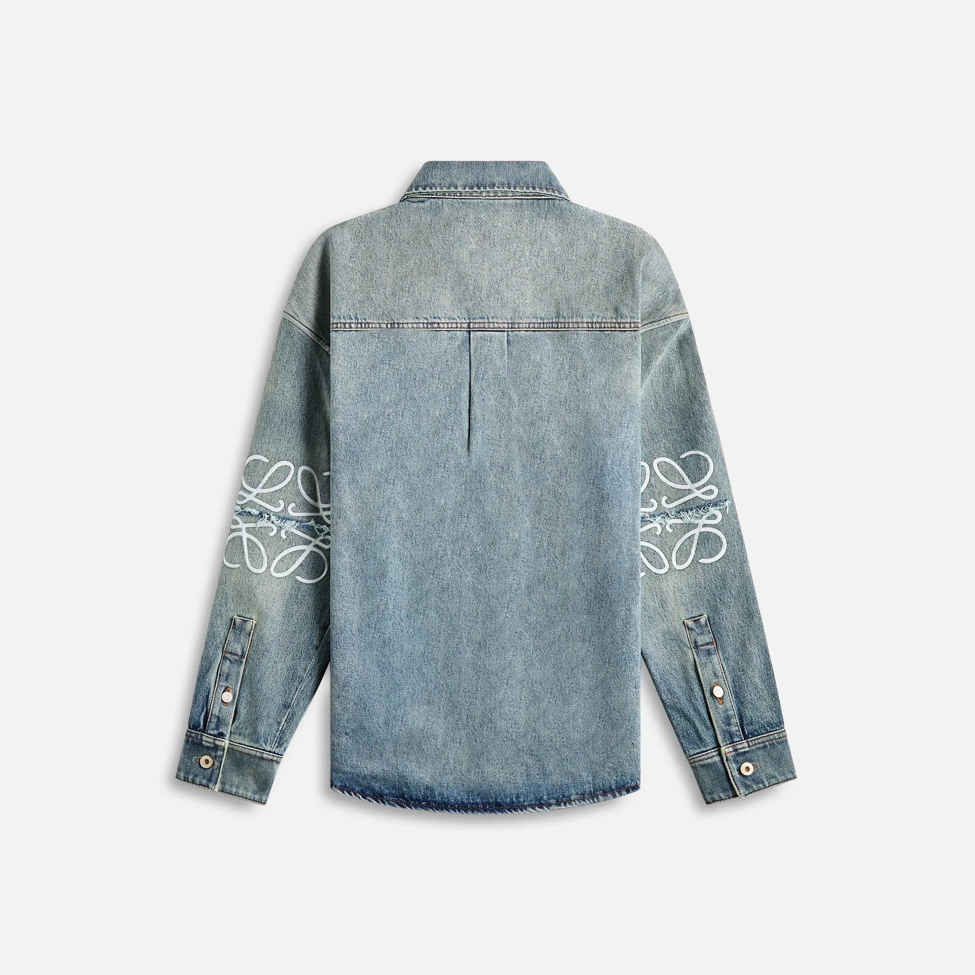 Loewe Anagram Overshirt - Washed Denim sold by Kith product image thumbnail 2