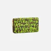 WGACA Louis Vuitton Sprouse Zippy Continental Wallet - Lime sold by Kith