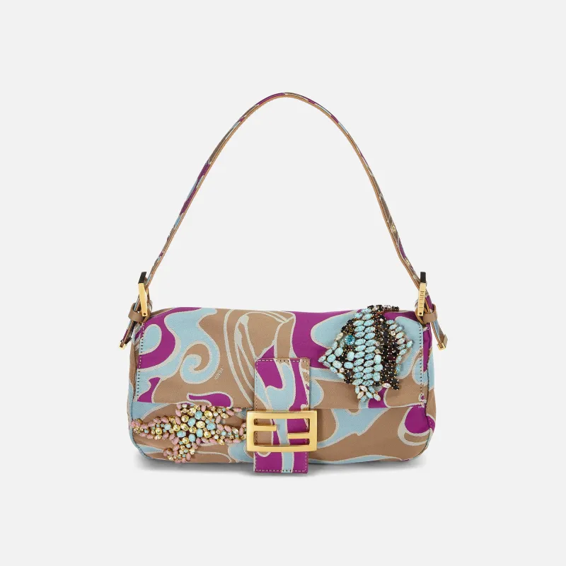WGACA Fendi Multi Beaded Baguette - Multi sold by Kith