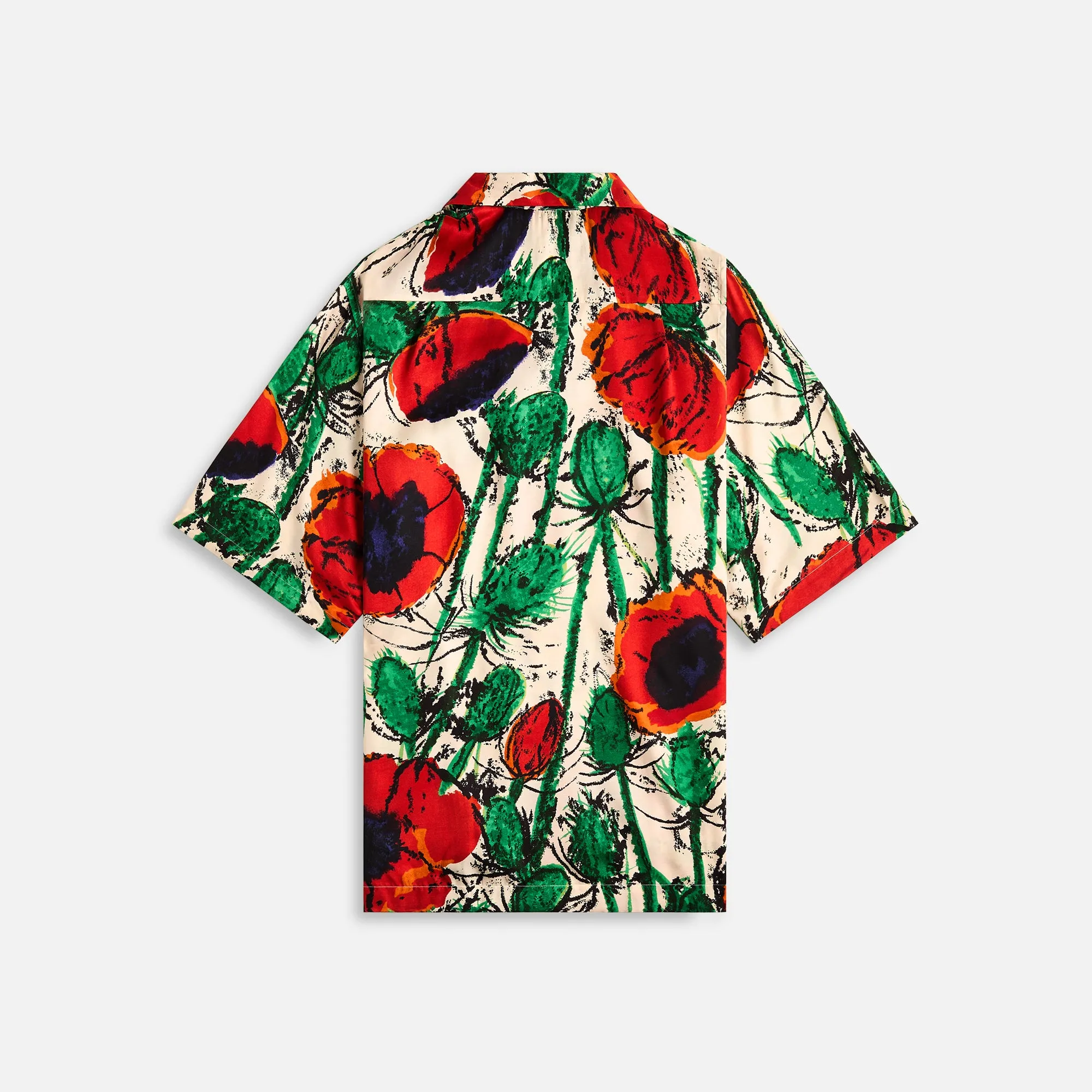 Wales Bonner Highlife Bowling Shirt - Poppy Red sold by Kith product image thumbnail 2