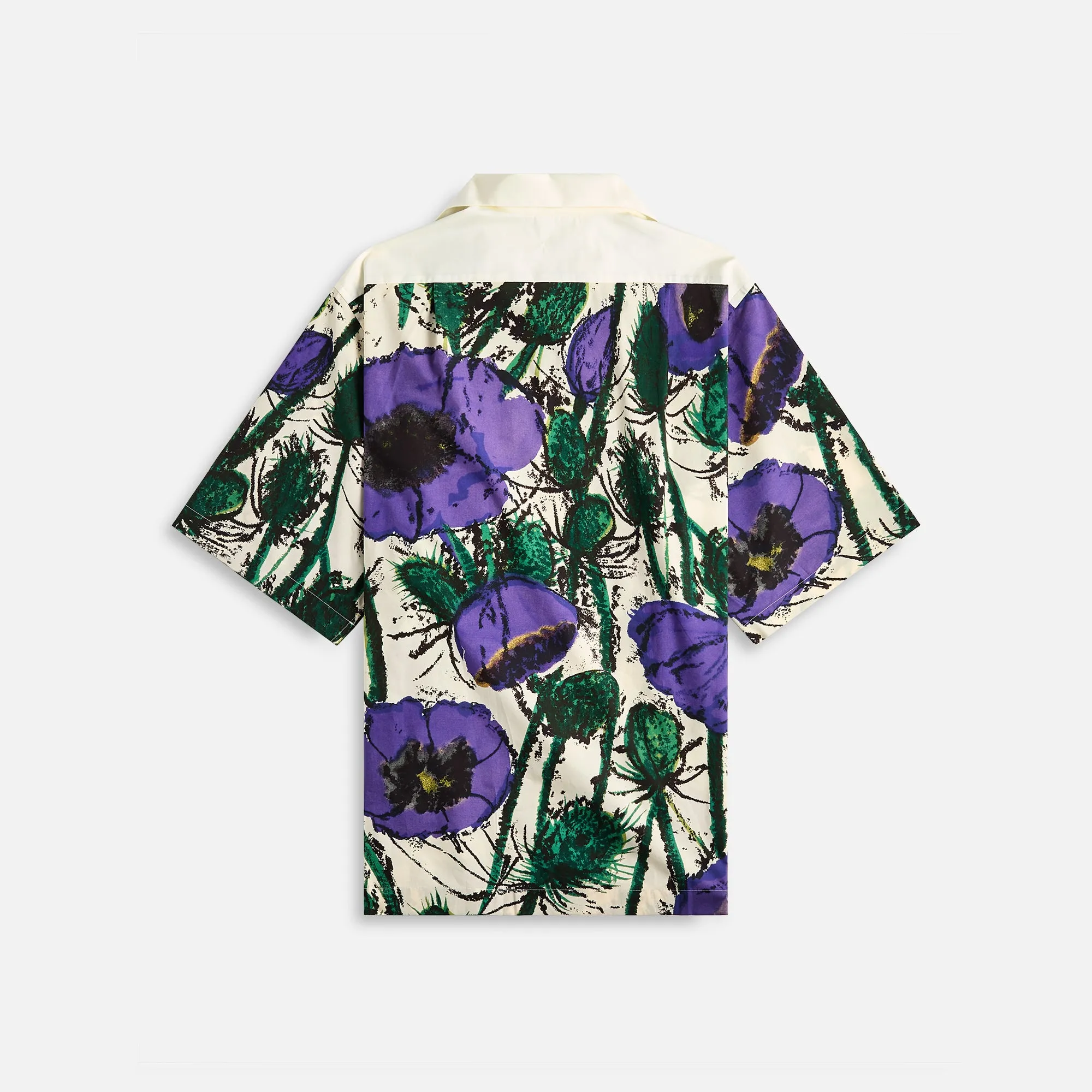 Wales Bonner Highlife Bowling Shirt - Poppy Purple sold by Kith product image thumbnail 2