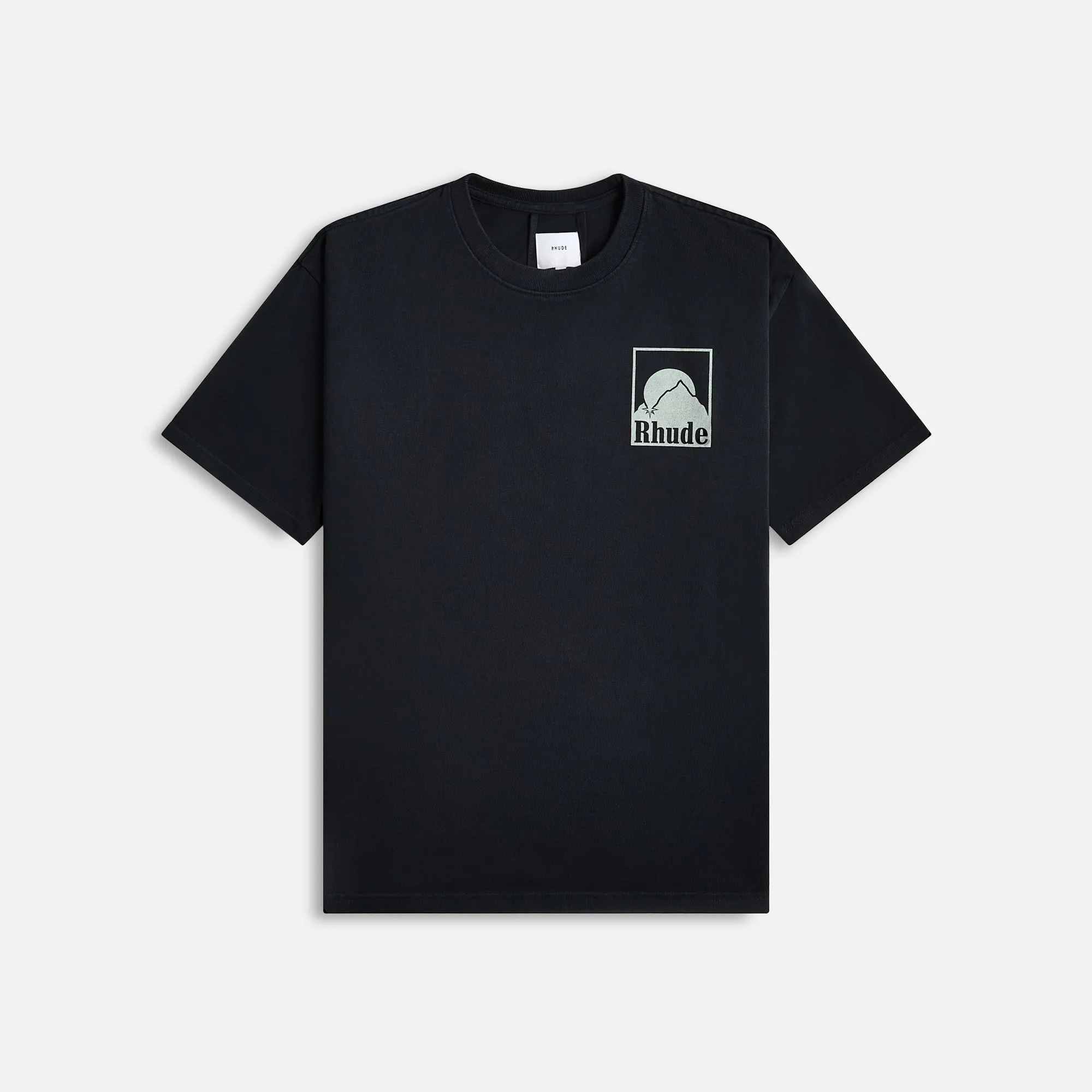 Rhude Moonlight Badge Tee - Vintage Black sold by Kith