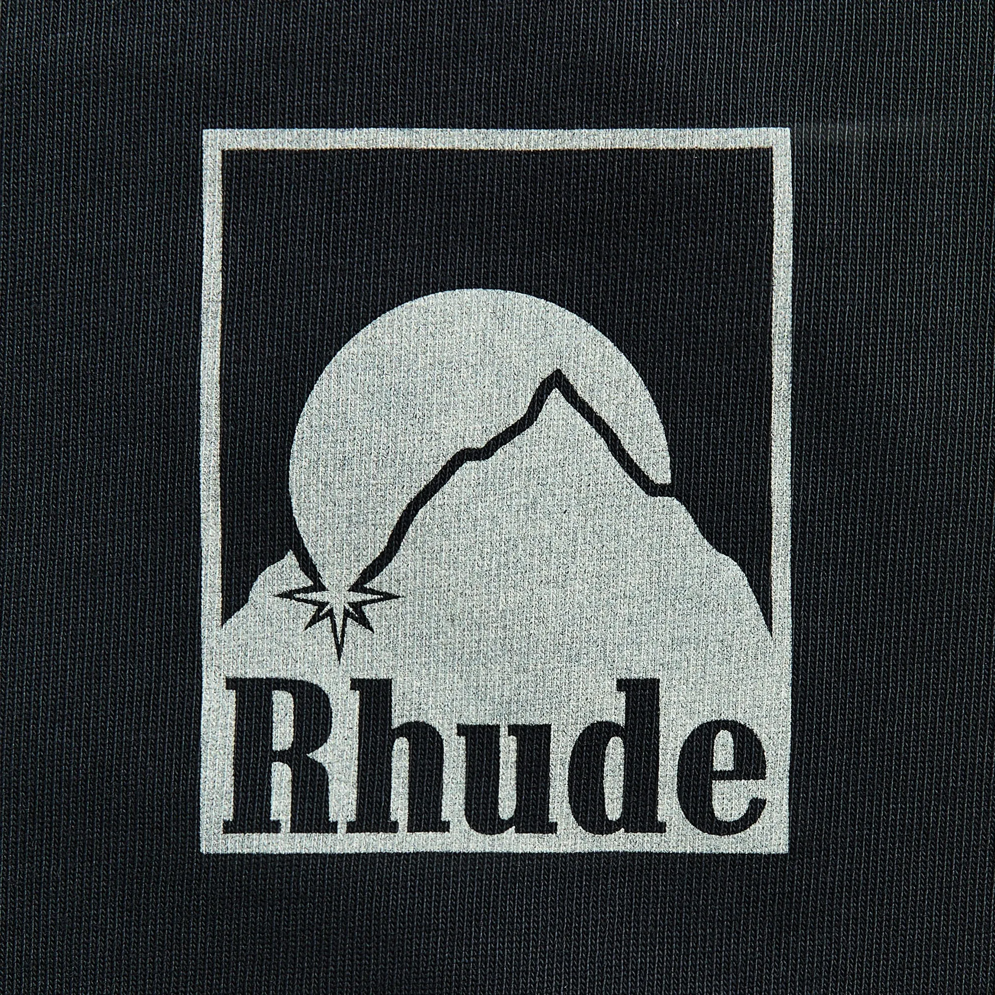 Rhude Moonlight Badge Tee - Vintage Black sold by Kith product image thumbnail 3