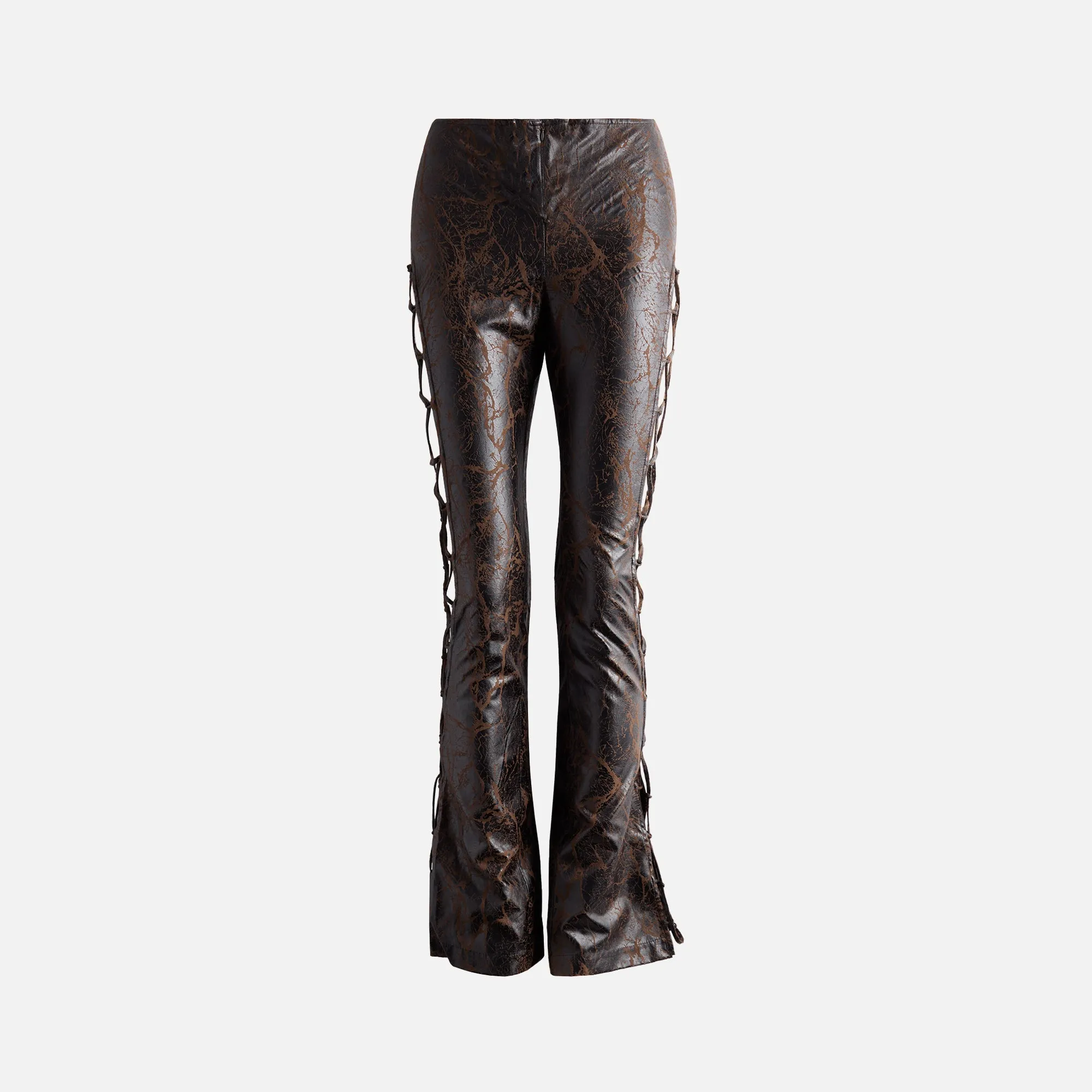 Kim Shui Minnie Lace Up Pant - Black sold by Kith