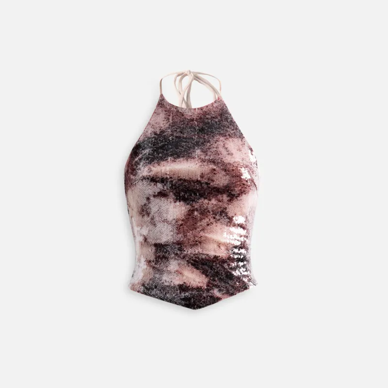 Kim Shui Colton Top - Pink sold by Kith