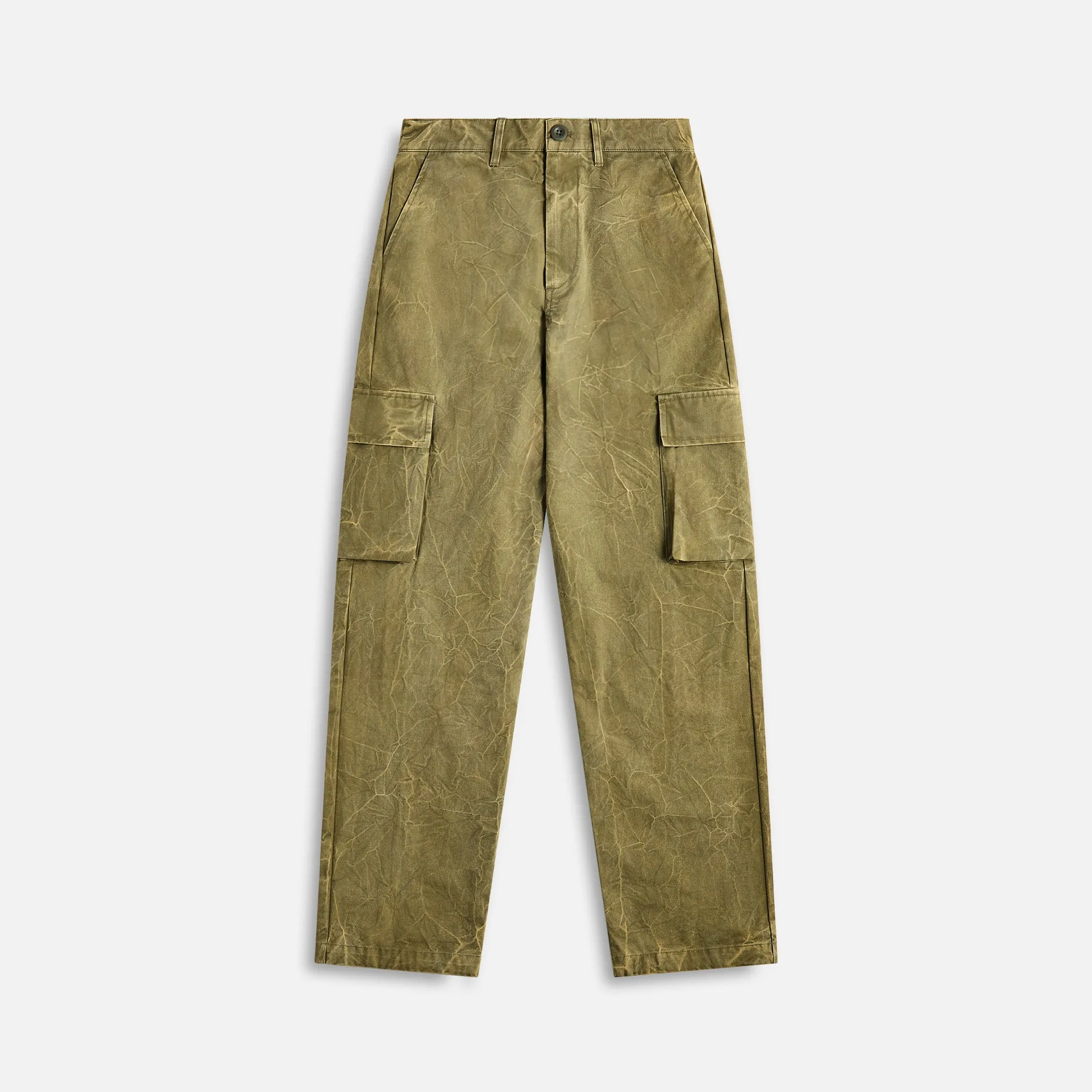 John Elliott Washed Corpus Cargo Pant - Army sold by Kith