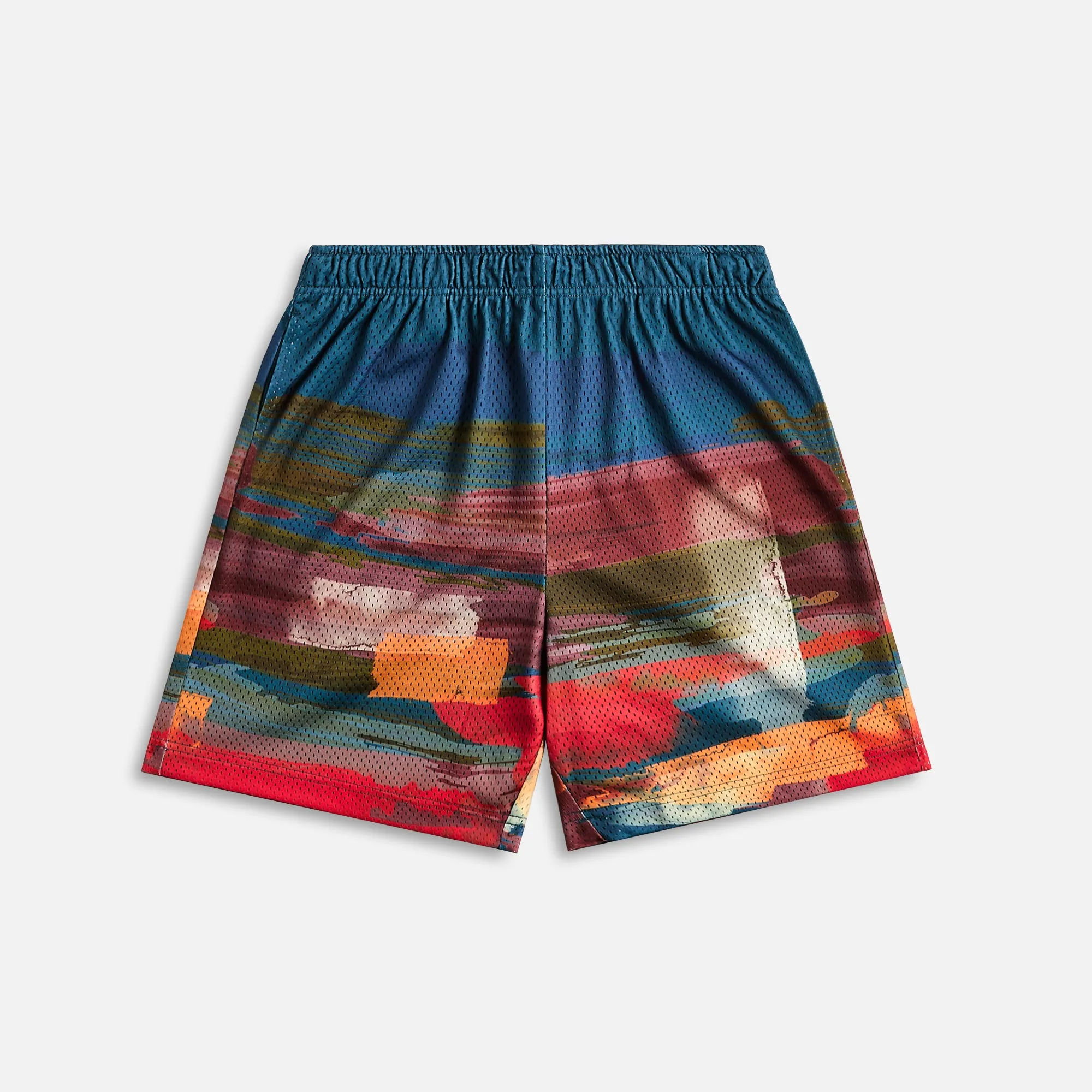 John Elliott Practice Shorts - Brushstrokes sold by Kith