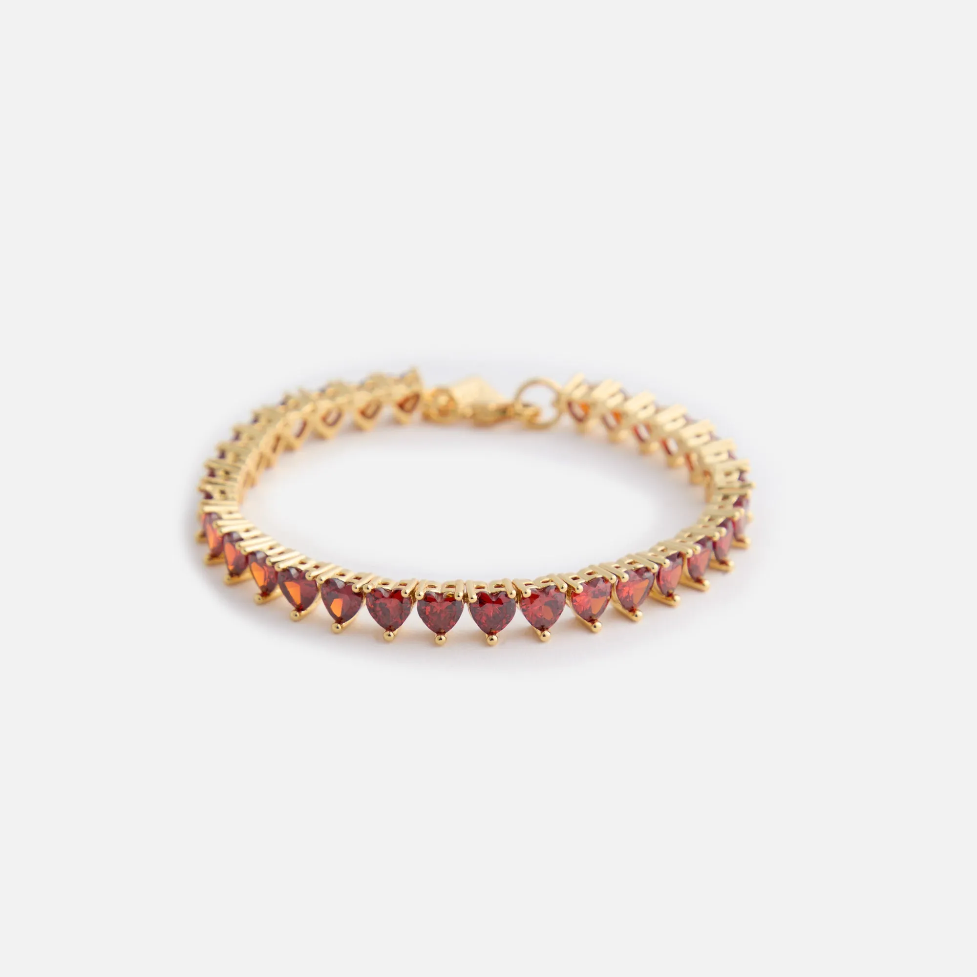 Crystal Haze Be My Valentine Bracelet - Red sold by Kith