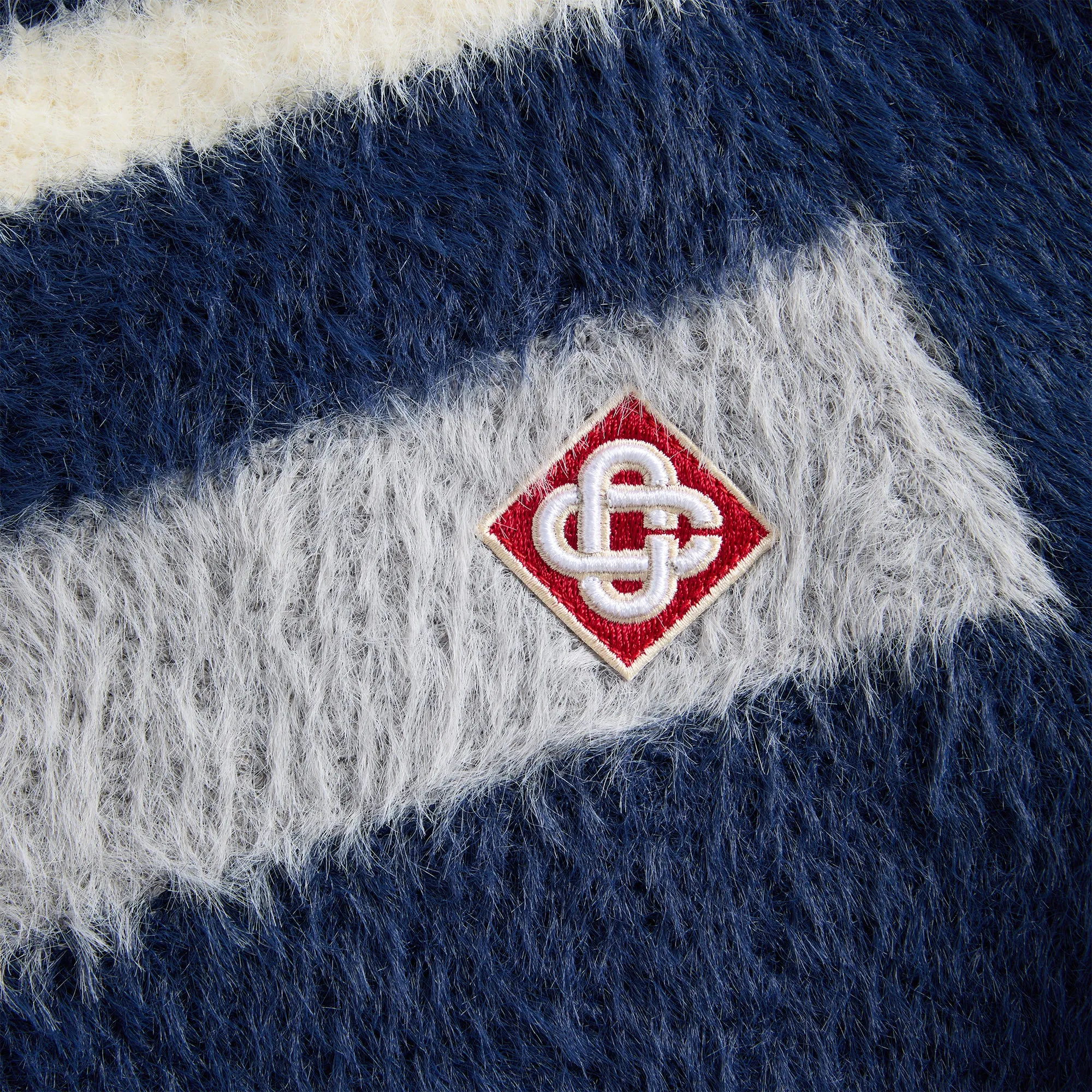 Casablanca Fluffy Nylon Polo - Navy sold by Kith product image thumbnail 3